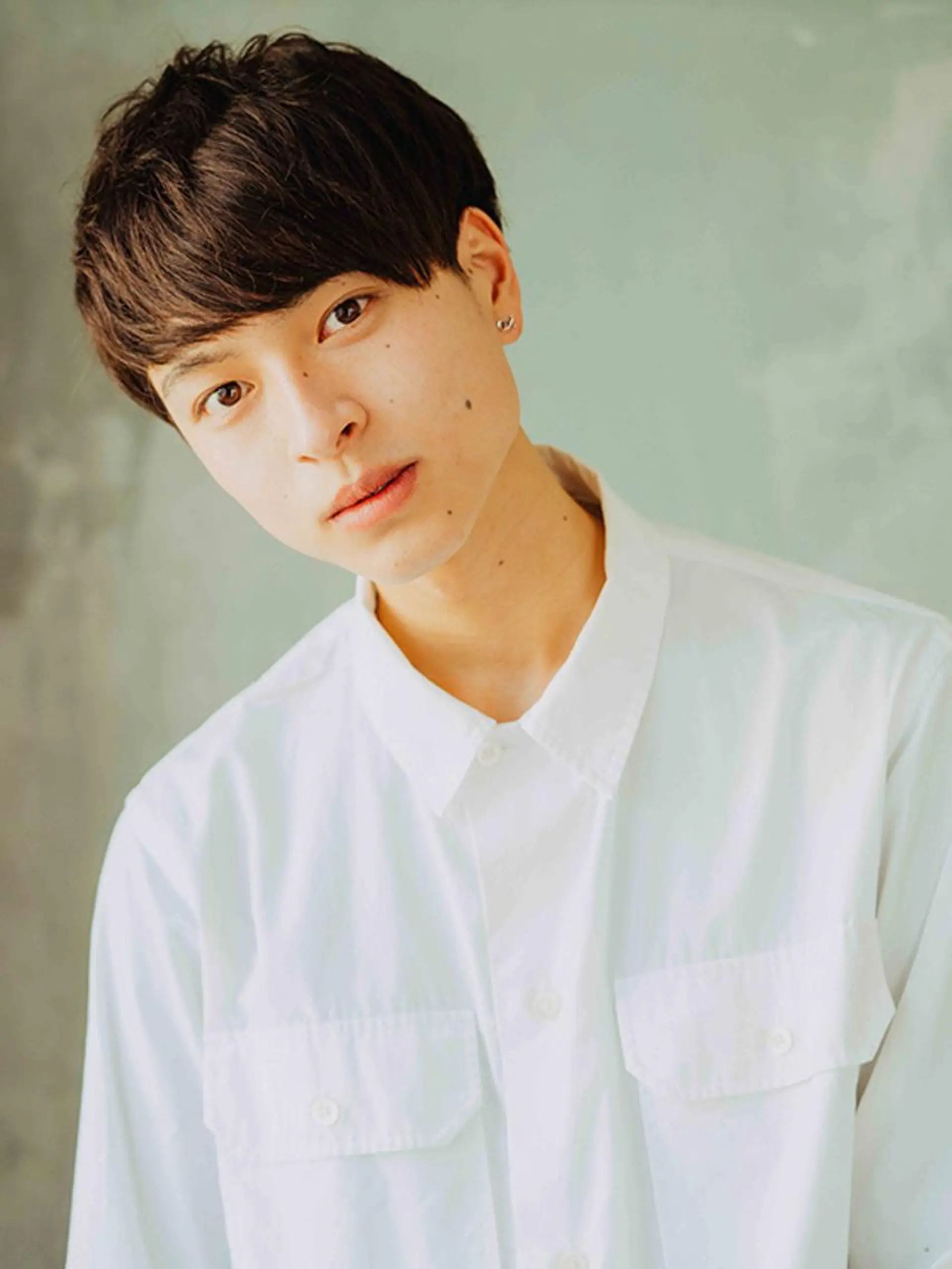 ミディアム カラー パーマ メンズ 似合わせ💖トレンド ✨TAKAMI😊のヘアスタイル