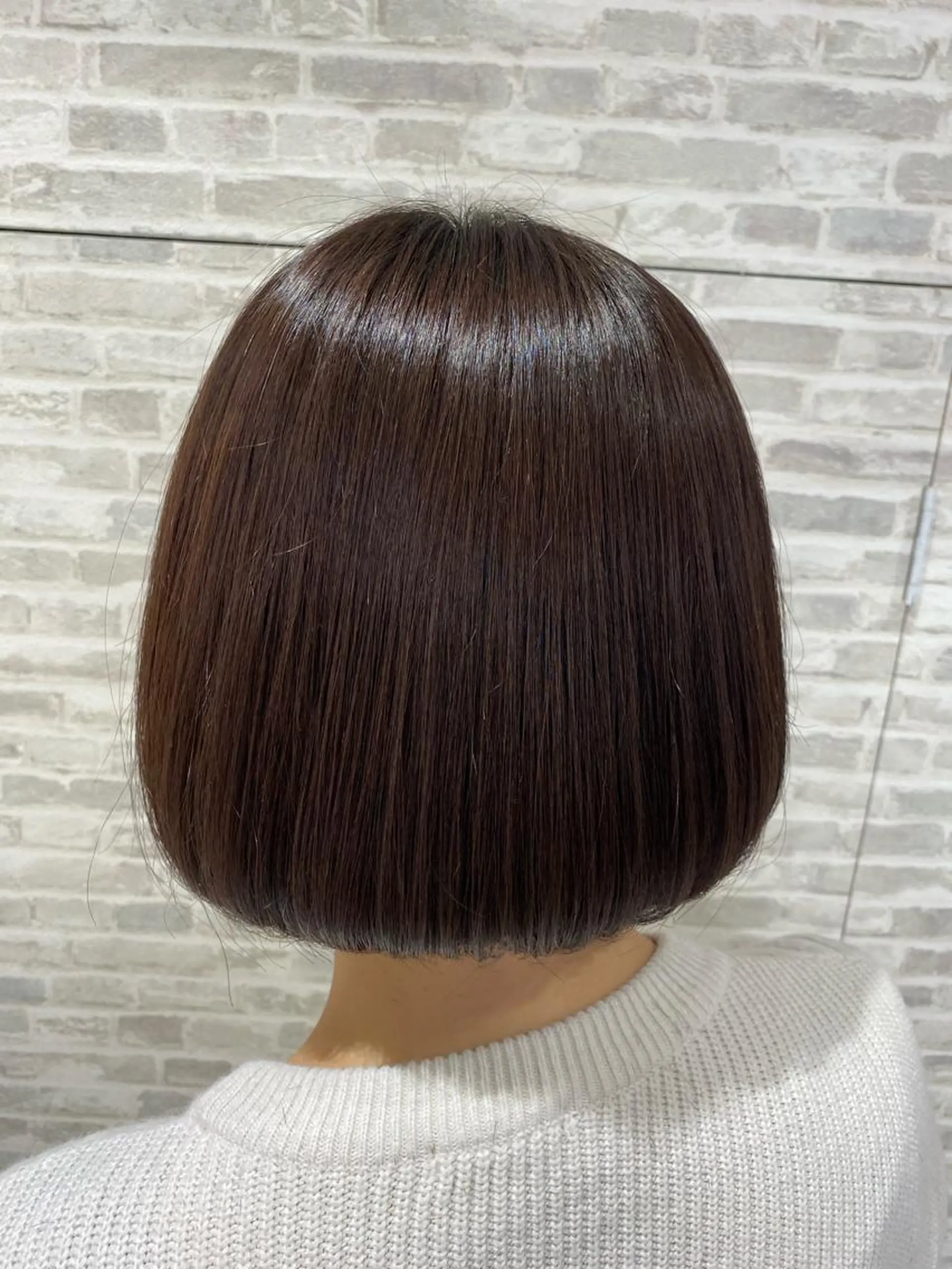 ミディアム ボブ カット ヘアカラー トリートメント 小金丸 里沙のその他イメージ