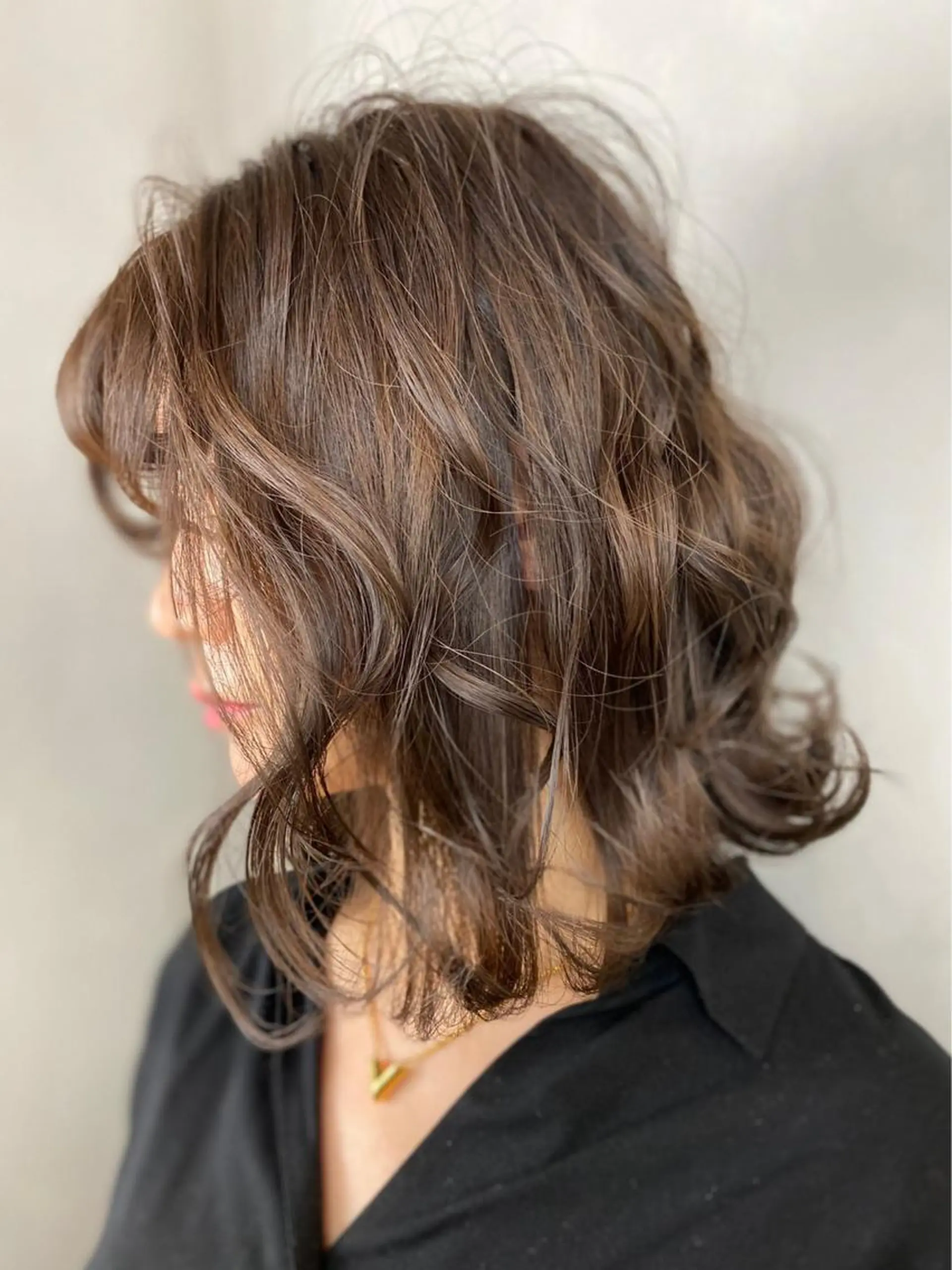 ミディアム カラー BROCANTE立川 karasawa.nのヘアスタイル