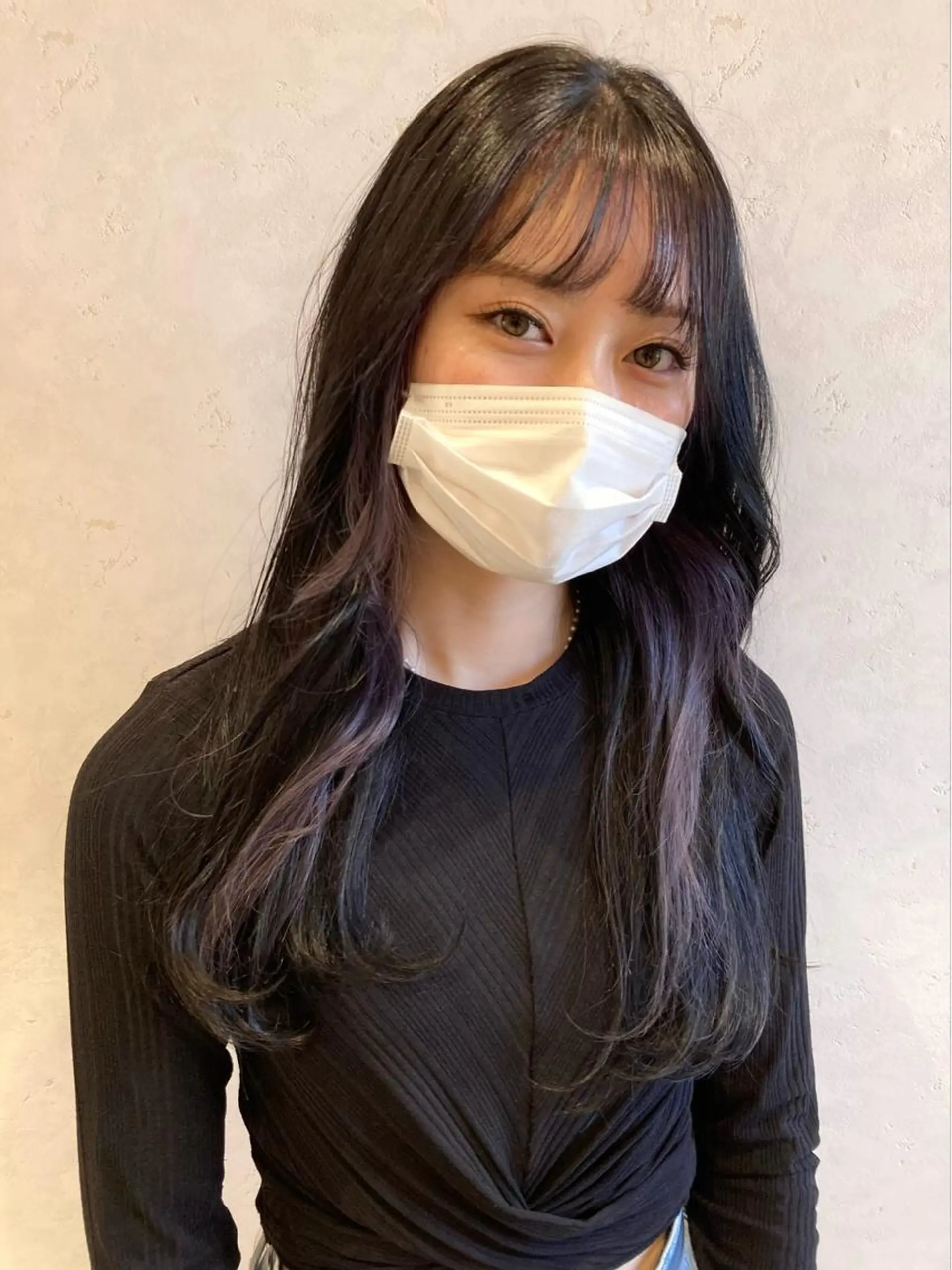 ロング カラー nono/パーマ /顔まわりカット🐈のヘアスタイル