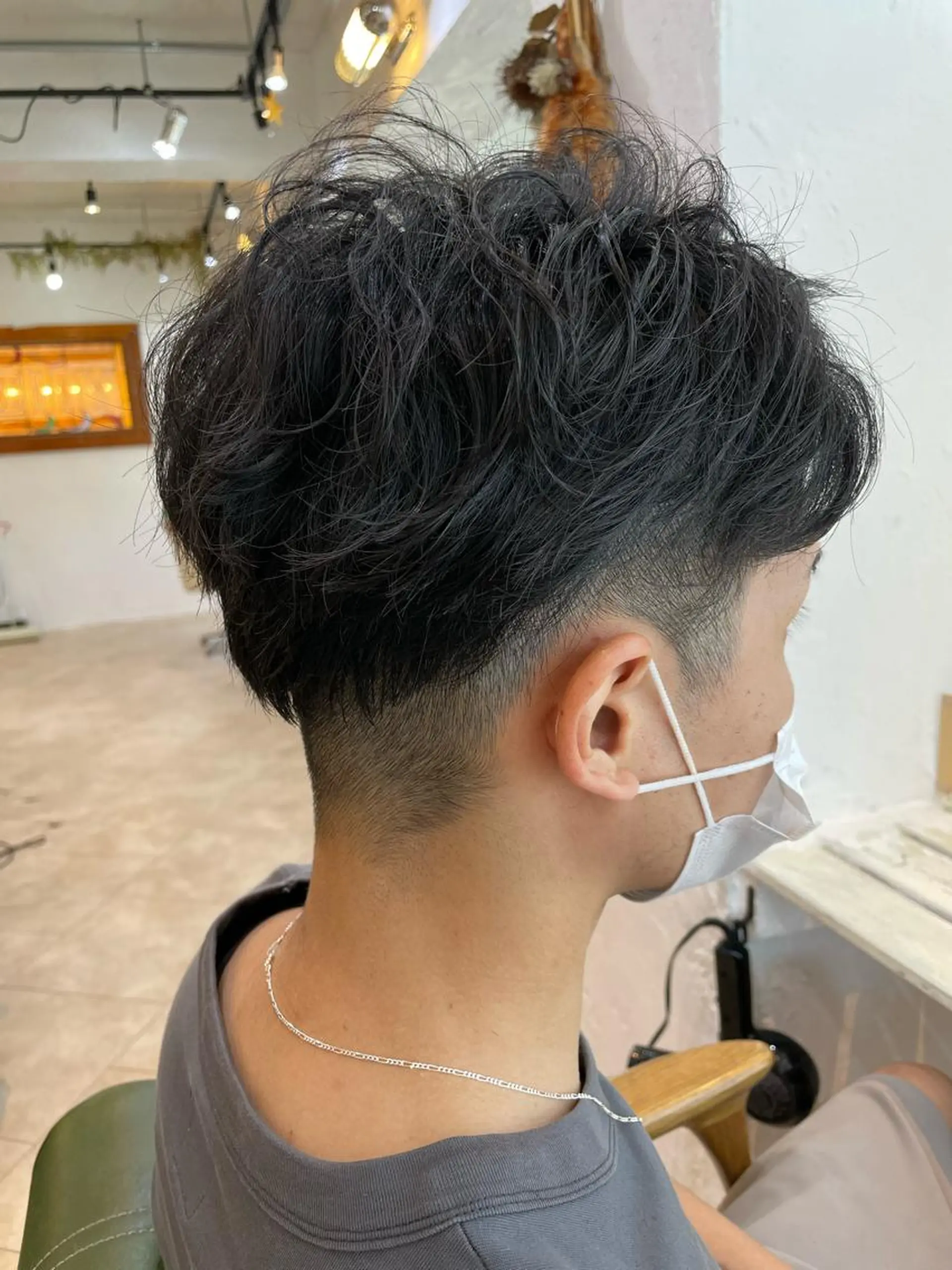 パーマ メンズ 金子 しおりのヘアスタイル