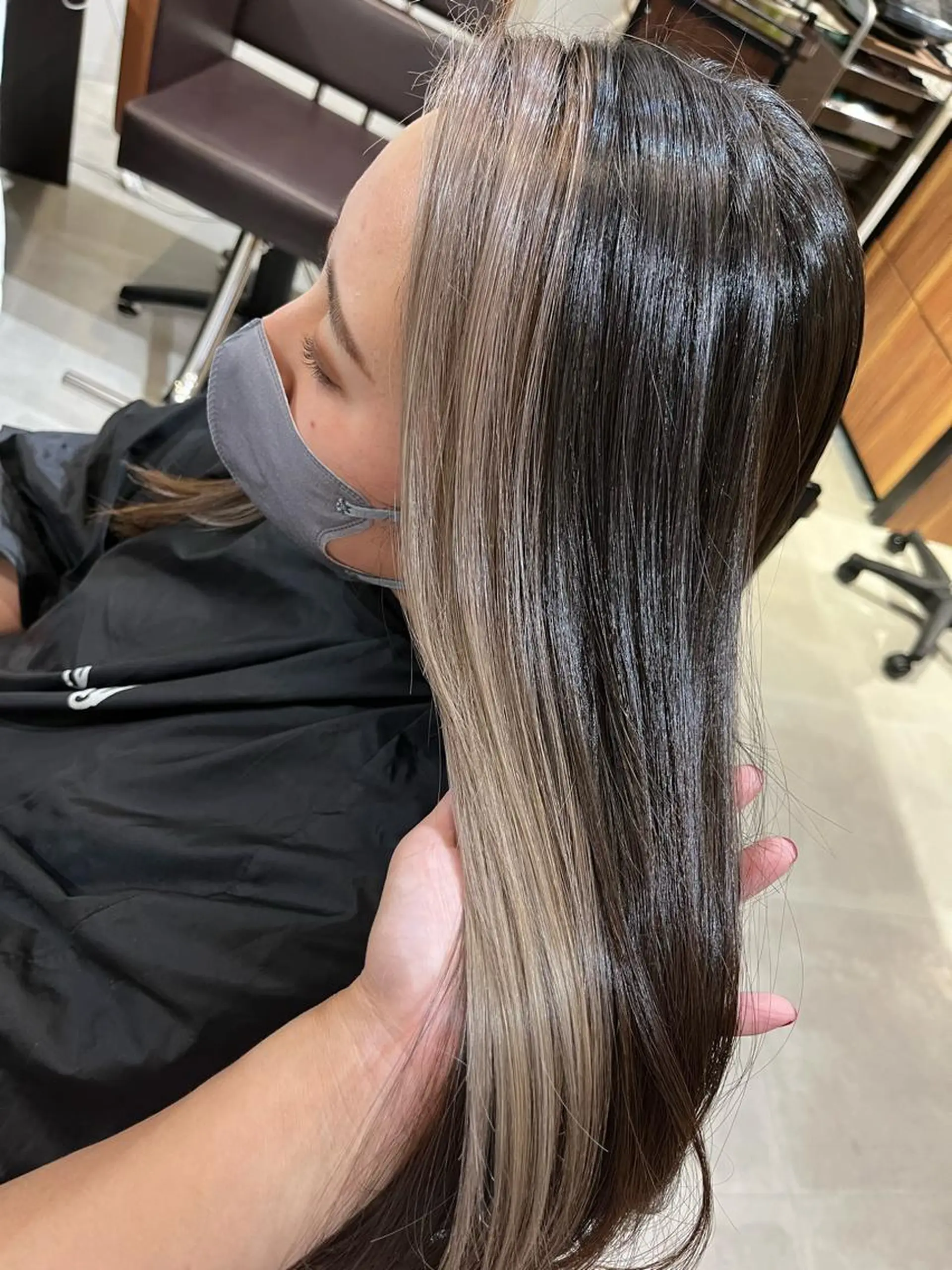 ロング ミストバング 髪質改善 ✨️💎山口 真依💎✨️のヘアスタイル