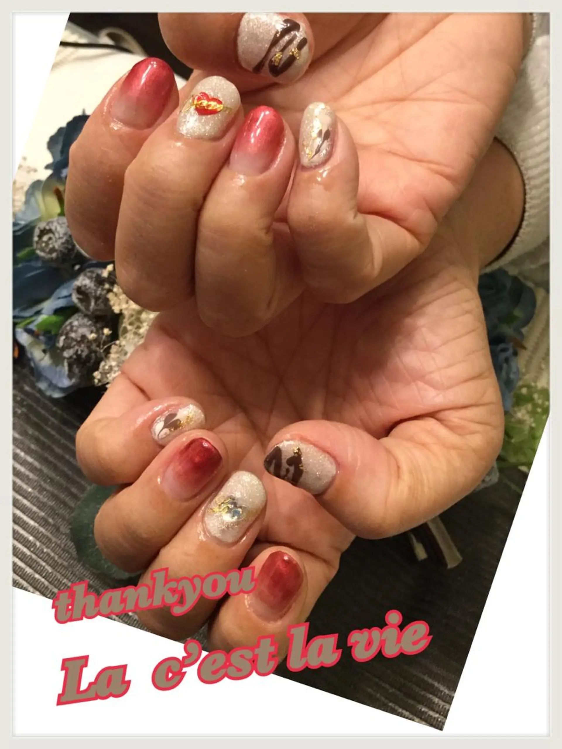 ネイル nailsalon ラセラヴィのネイルデザイン