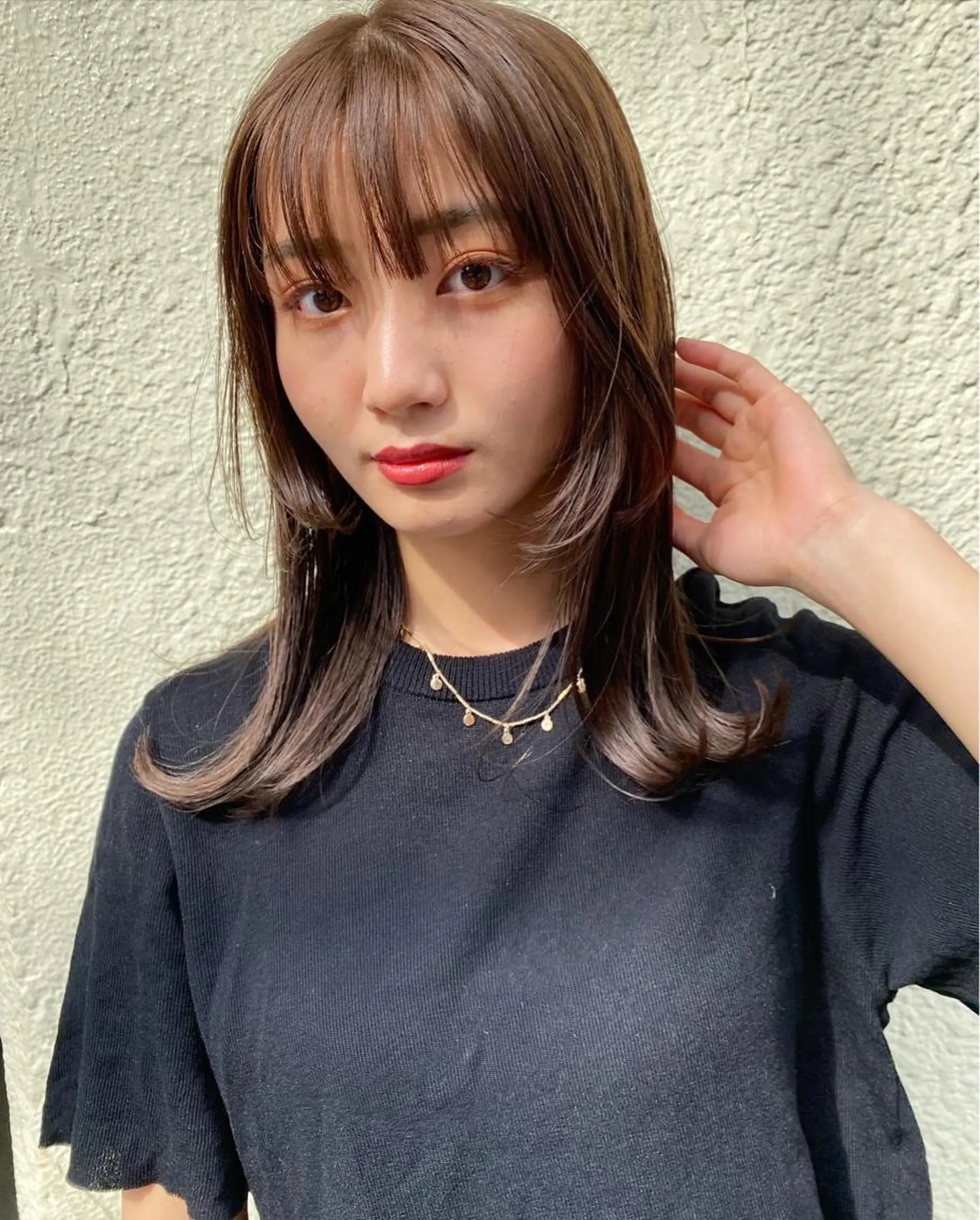 カラー カット La ciel両国 岩船のヘアスタイル