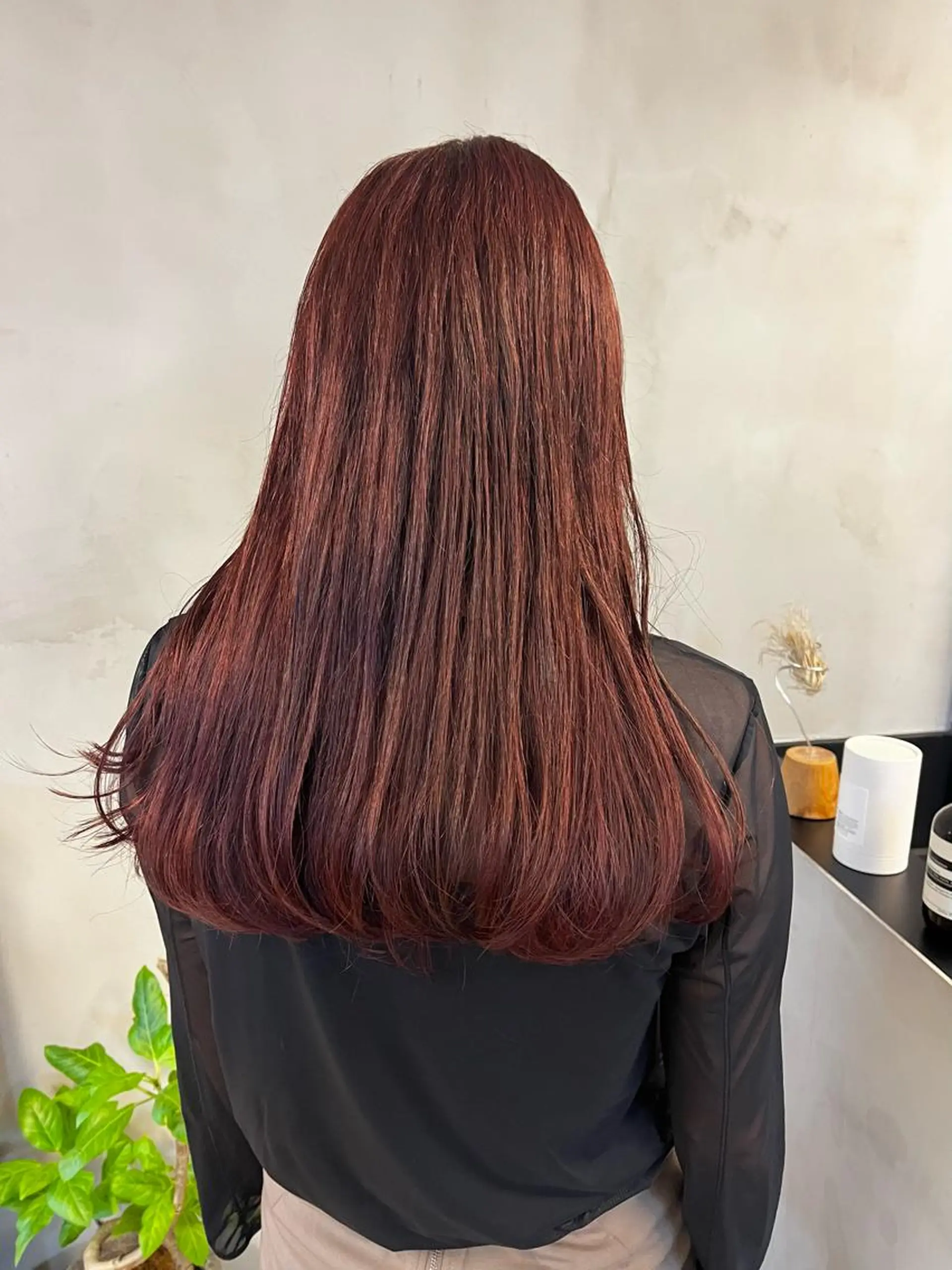 ロング カラー ヘアアレンジ ブリーチ ダブルカラー ブリーチなしカラー ena/ブリーチなし 透明感・レイヤー🎀のヘアスタイル