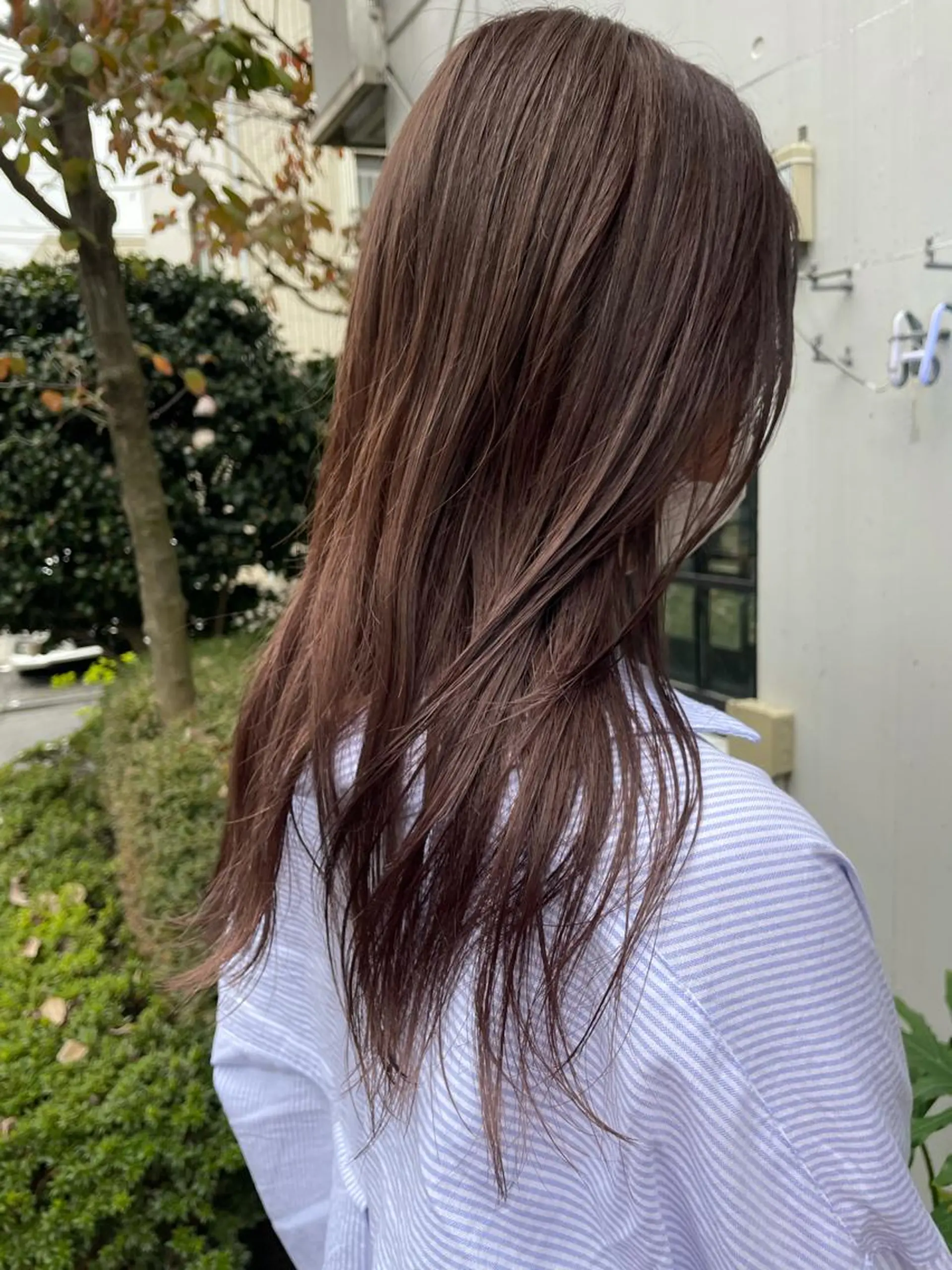 セミロング カラー hazuki 🌝のヘアスタイル