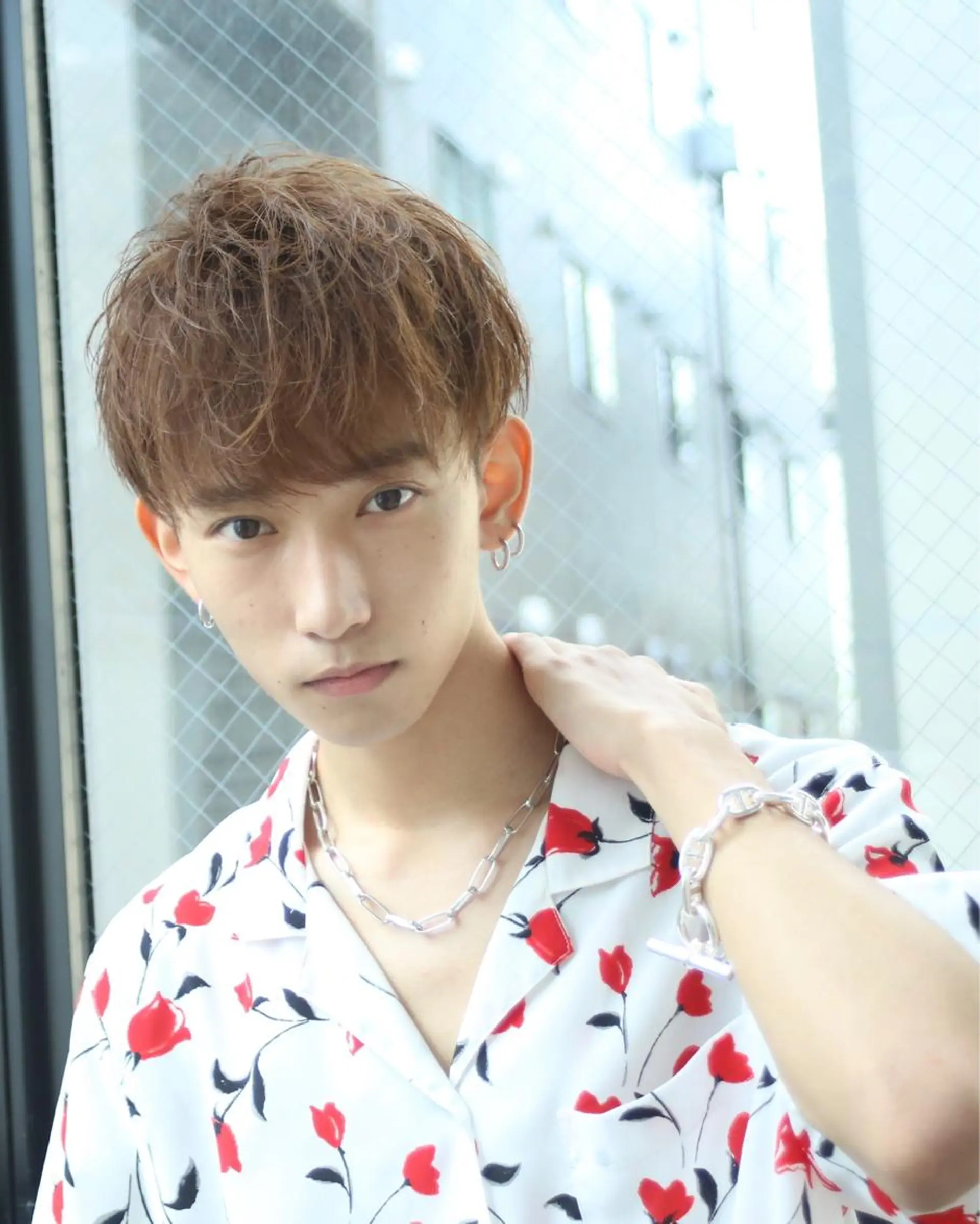 カラー パーマ メンズ マッシュ カット トリートメント ヘアセット 【メンズヘアの匠】 タニ　心斎橋　アメ村のヘアスタイル