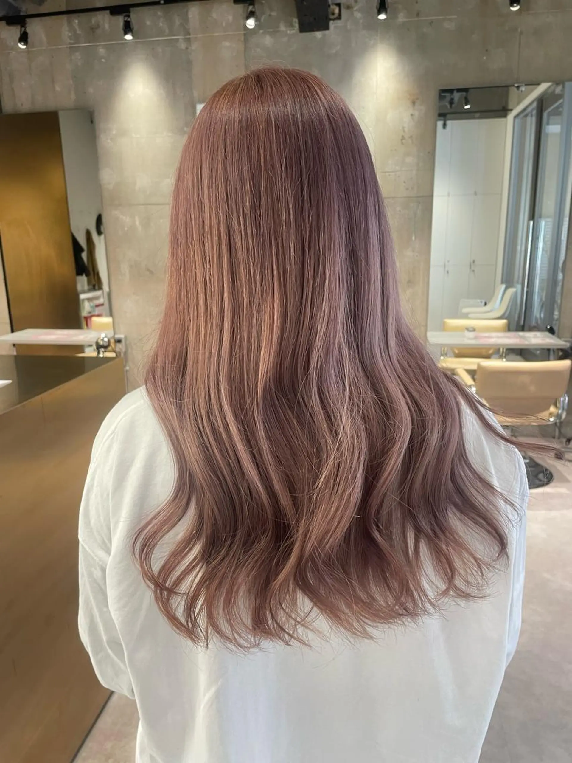 ロング カラー カット ヘアカラー トリートメント ☀️海外レイヤー 🇺🇸/ヒナコのヘアスタイル