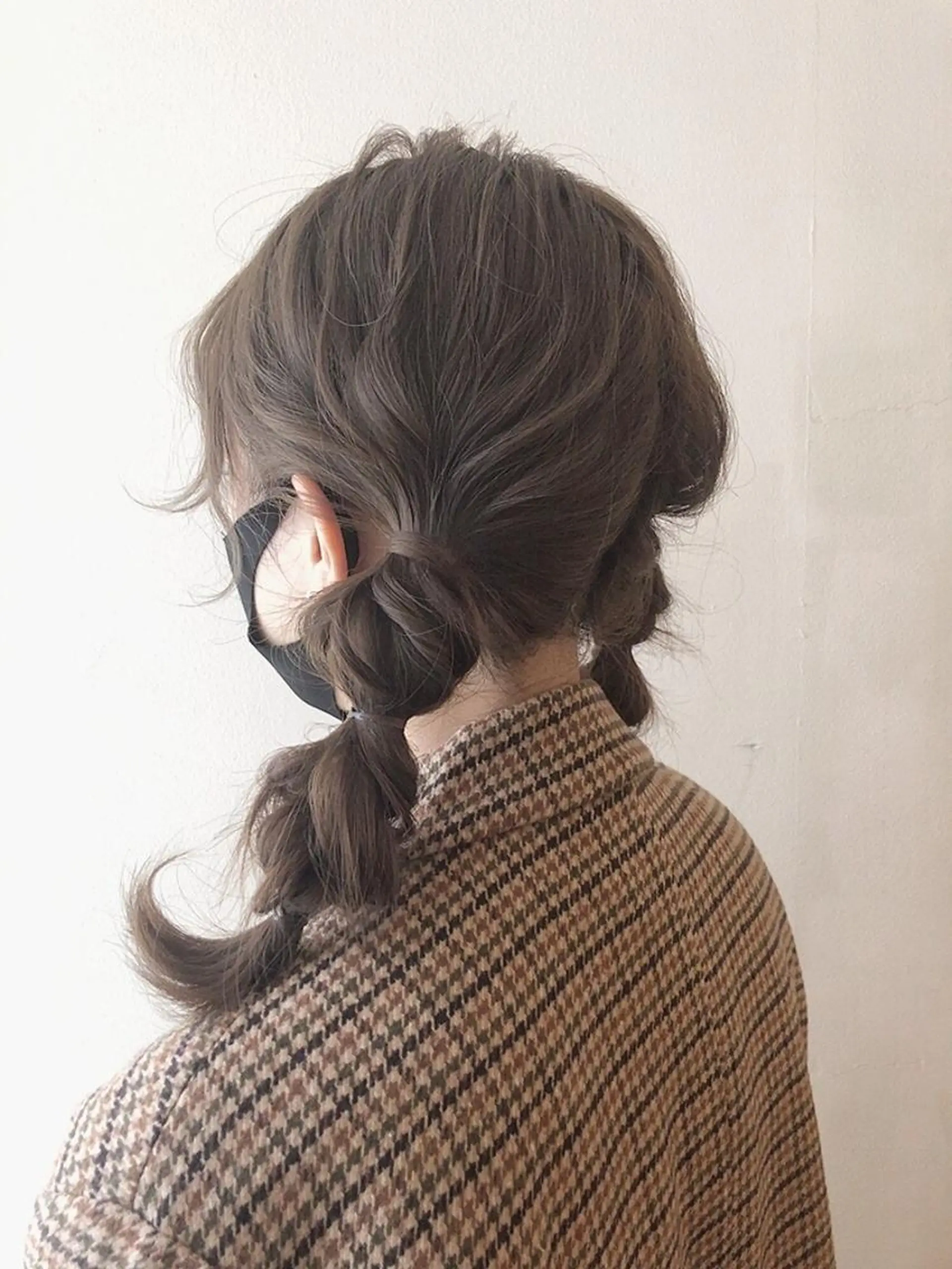 ミディアム 玉ねぎヘアー ヘアセット ✨透明感ケアカラー✨ 長野ゆきなのヘアスタイル