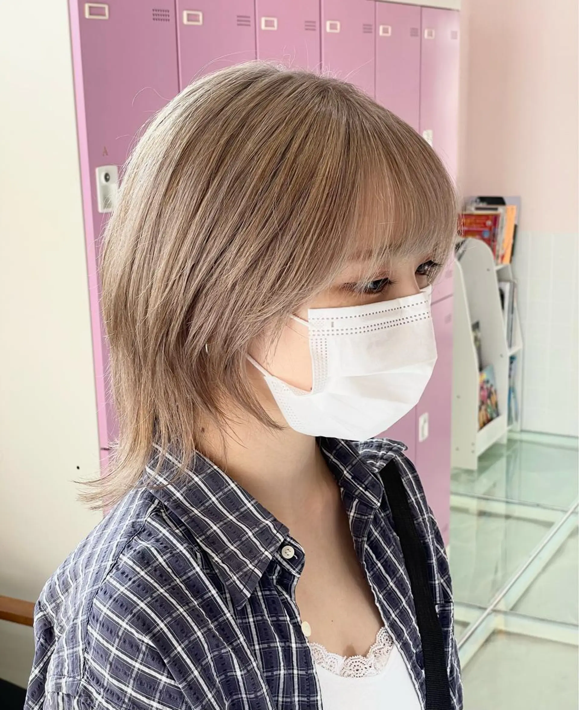 ミディアム カラー カット ヘアカラー トリートメント ヘアセット 🫧tatsuki 🫧“lot 横浜“のヘアスタイル