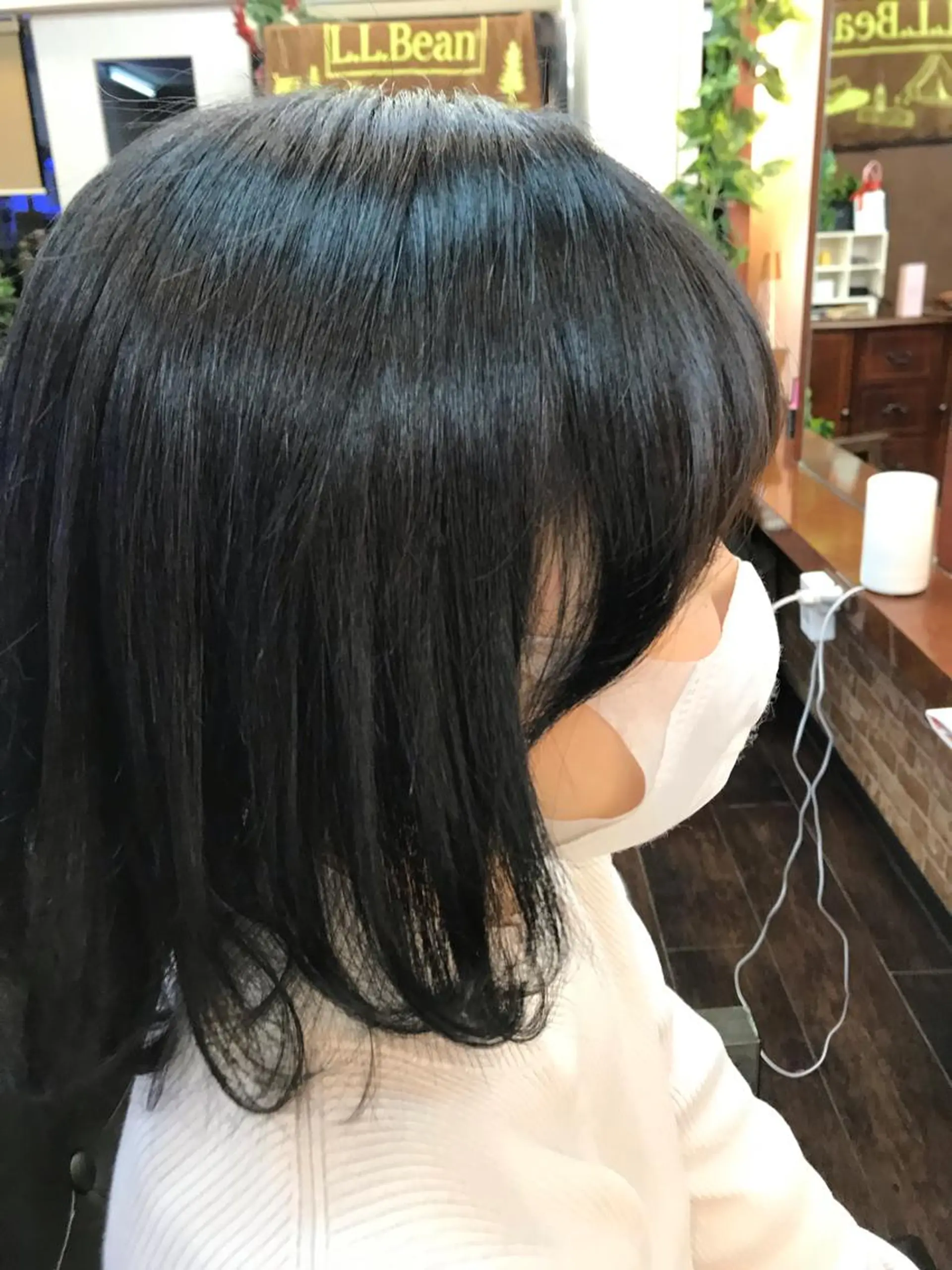 ミディアム パーマ 桧山 真のヘアスタイル