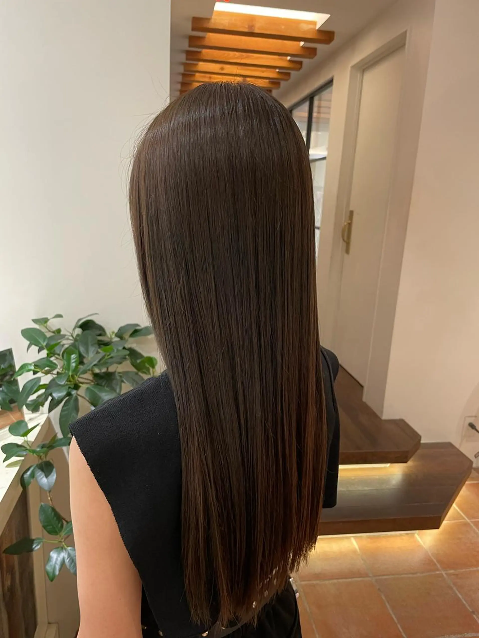 ロング ロング トリートメント イシバシ ミナミのヘアスタイル