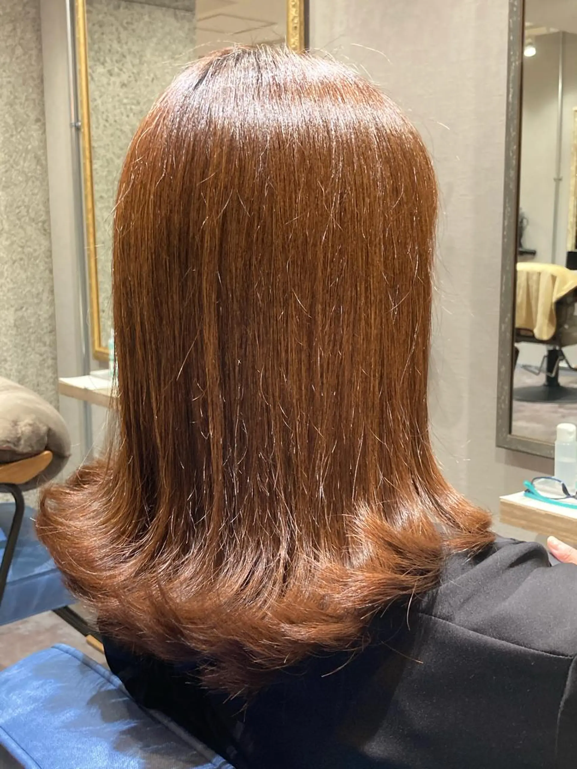 セミロング カラー アディクシーカラー REPPLE(リプル)所属・浅野 順一のヘアスタイル