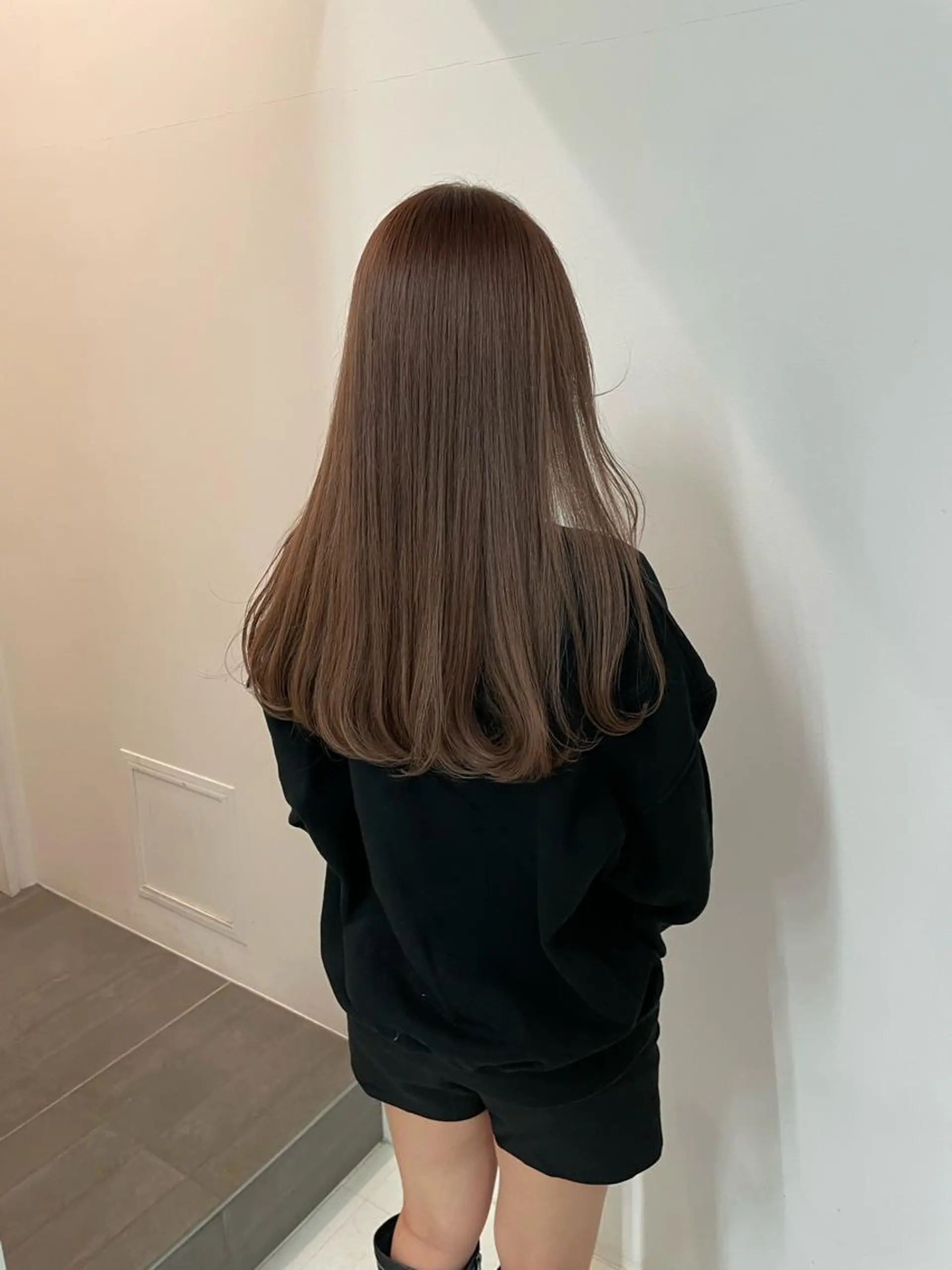 ロング カラー キッズ カット ヘアカラー トリートメント オトナヘア🌸 harukaのヘアスタイル