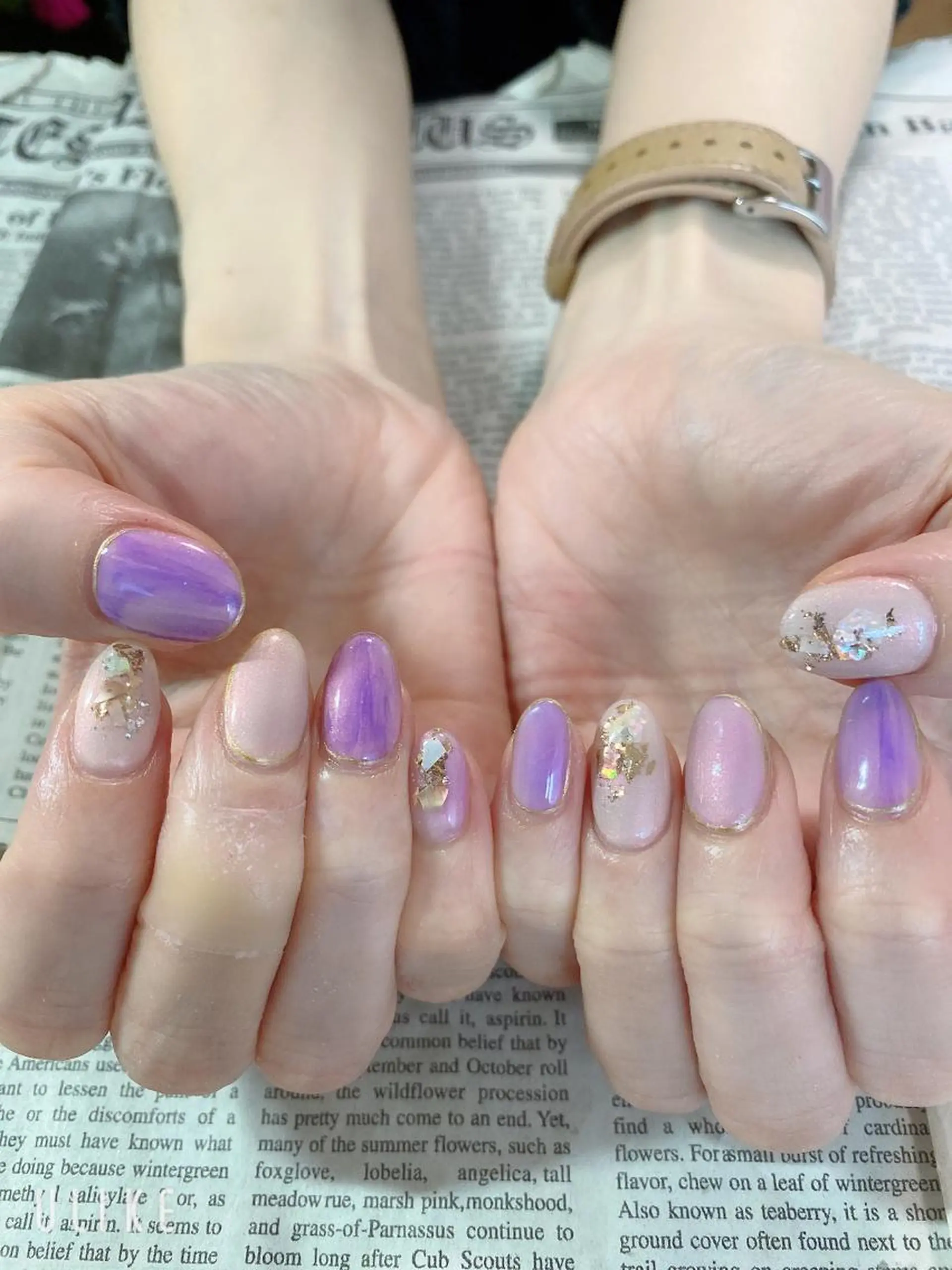 ネイル ハンドネイル ハンドケア 森山 舞のネイルデザイン