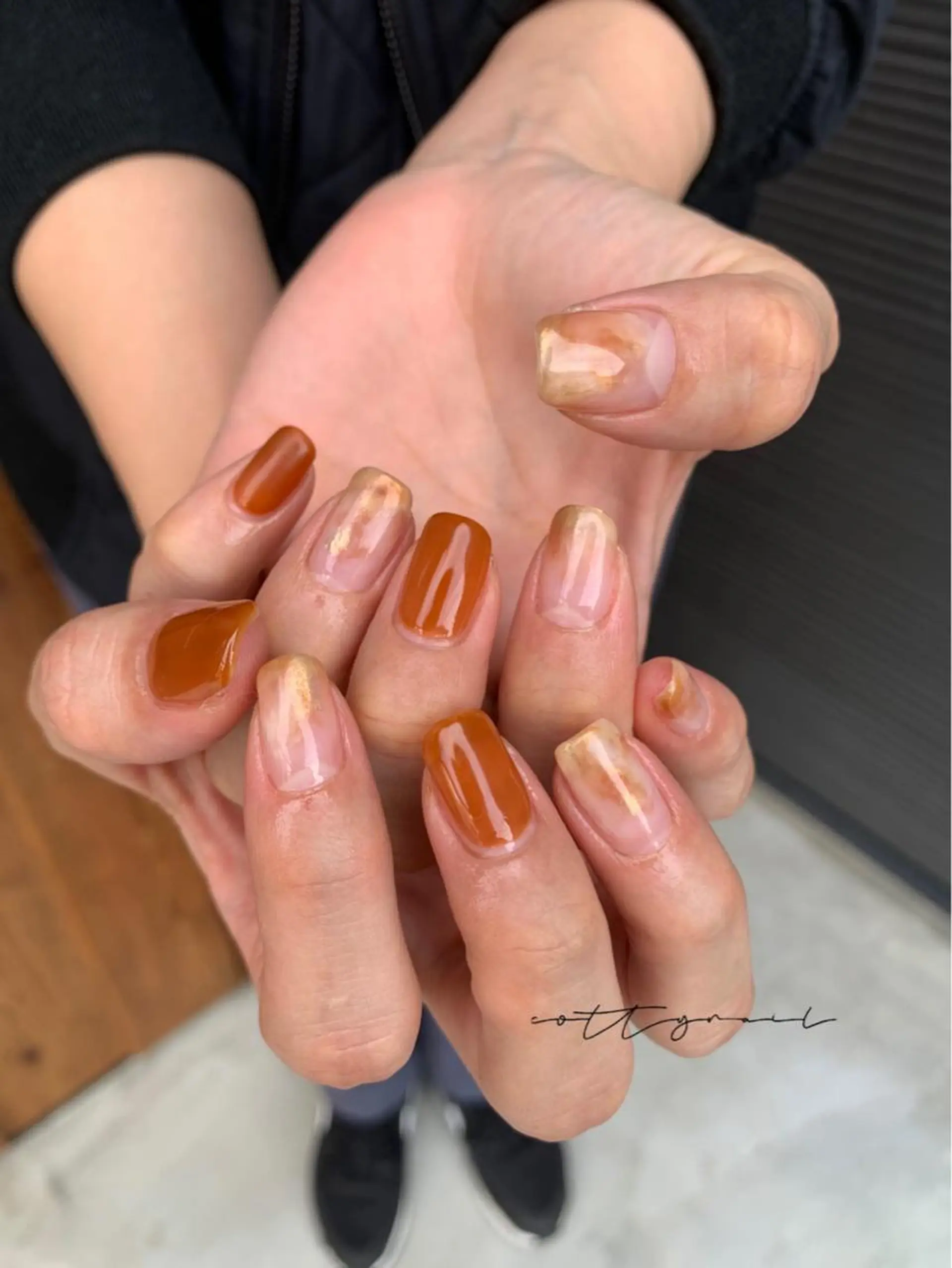 ネイル アートネイル ジェルネイル ニュアンスネイル cottynail -miki-のその他イメージ