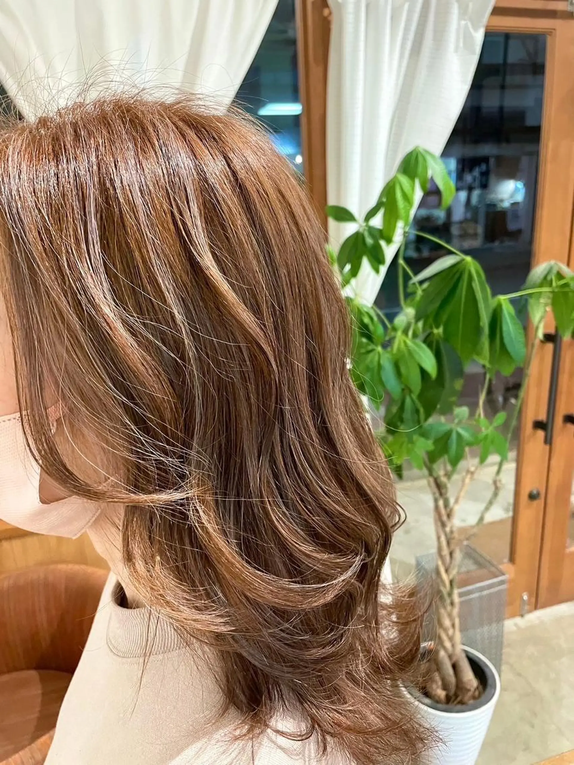 ロング chill out 南塚口本店のヘアスタイル