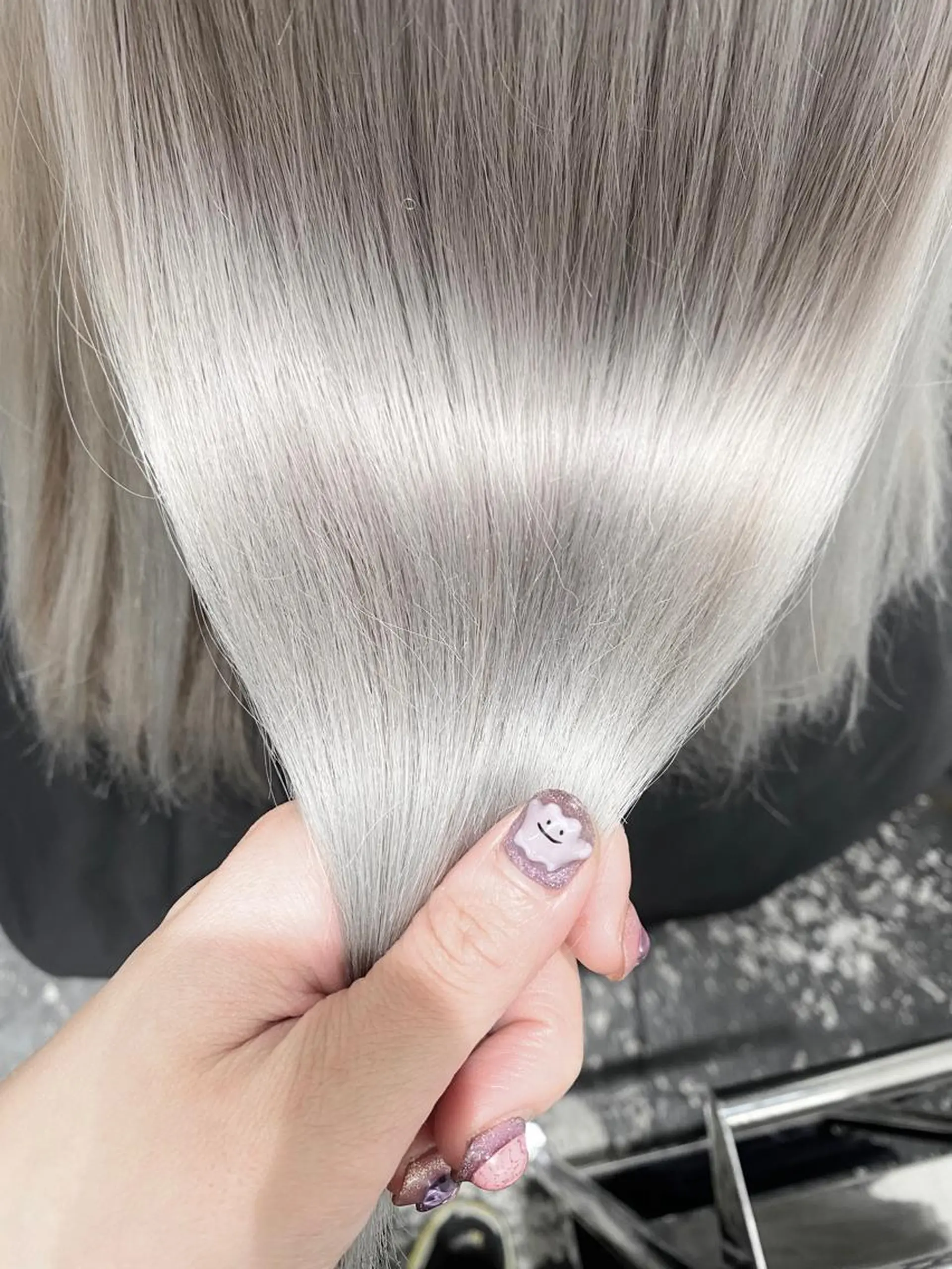 ショート ヘアカラー トリートメント サイレント美容師 アイリィのヘアスタイル