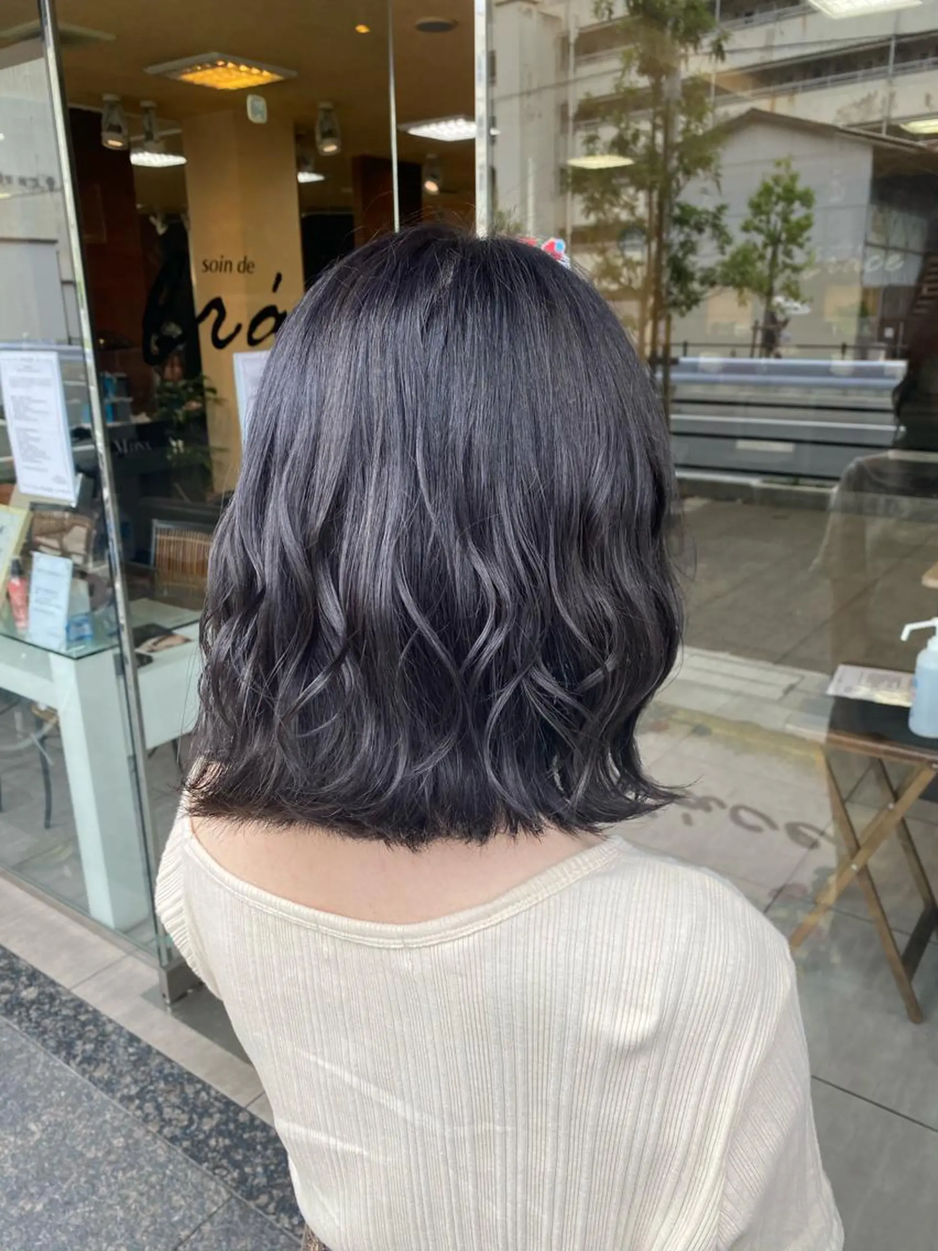 ミディアム カラー ヘアアレンジ 川上 麻梨阿のヘアスタイル