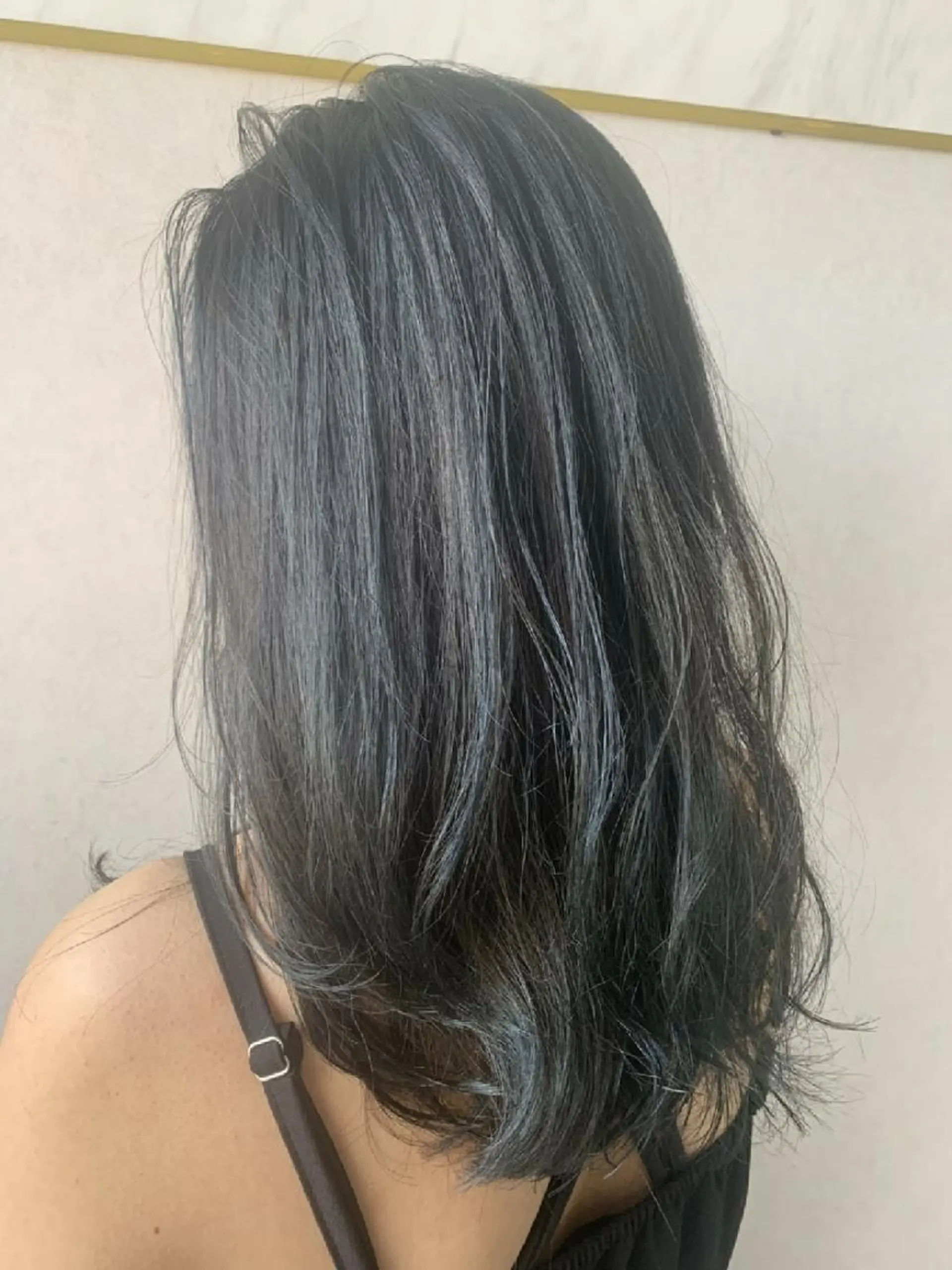 セミロング ヘアアレンジ カット ヘアカラー トリートメント EARTH所沢店長　 髪質改善　岡本　勇人のヘアスタイル