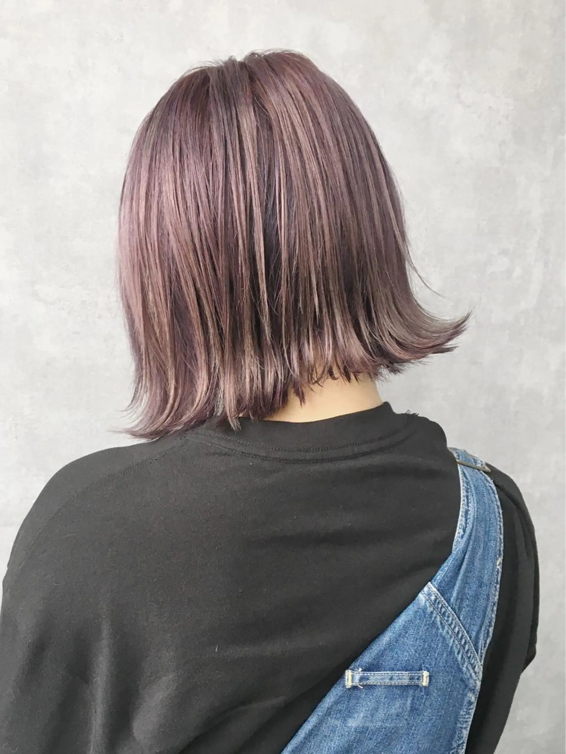 ショート カラー ラベンダーカラー レイヤーカット BLend 渋谷のヘアスタイル