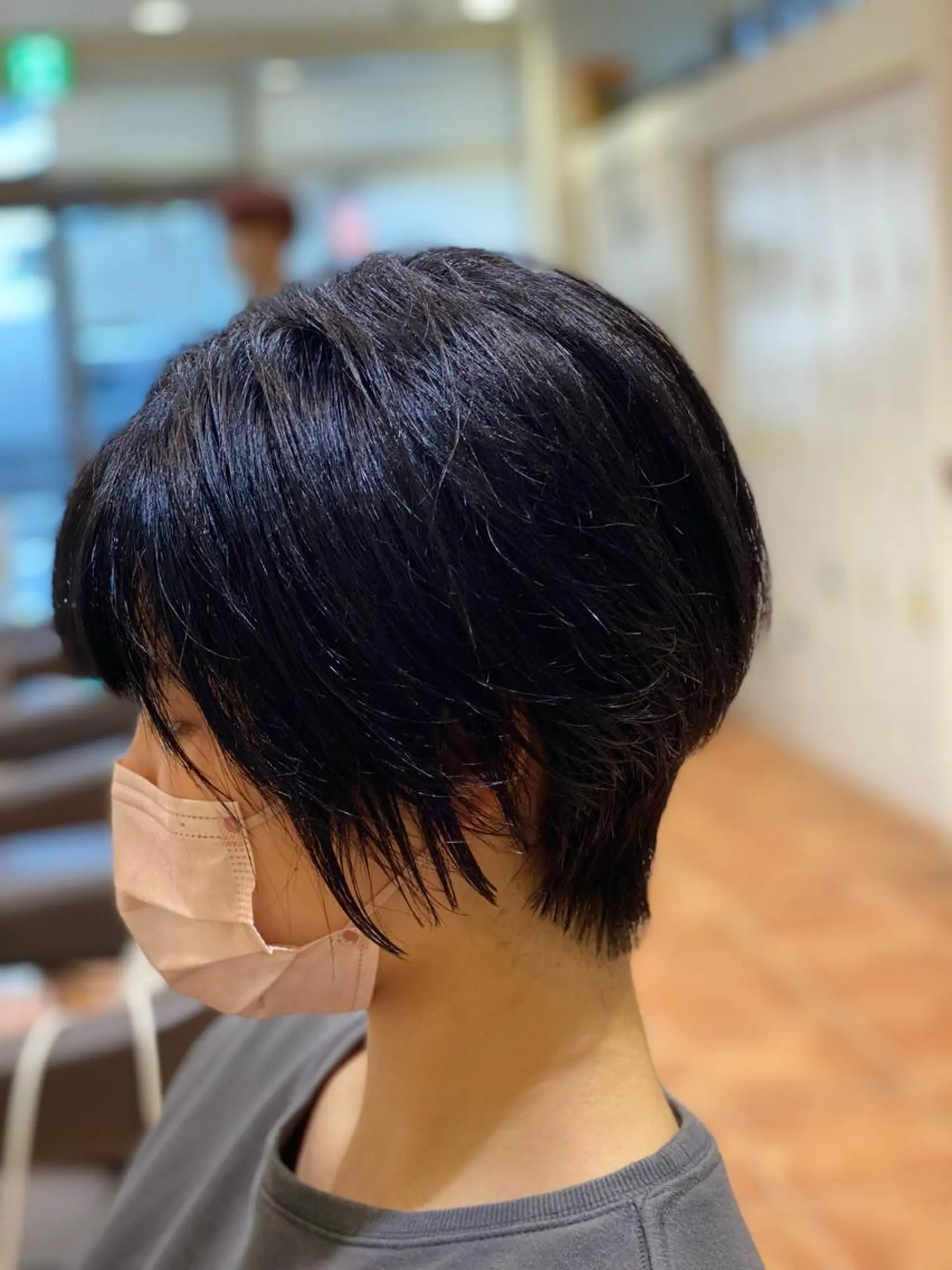 ショート ボブ ショートヘア 小顔カット トリートメント ☘️清潔感爆上げ☘️ 岡部恒輝のヘアスタイル