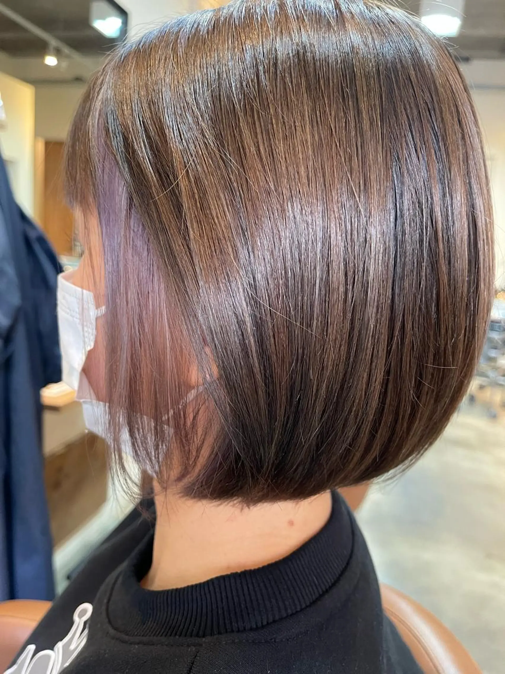 ミディアム nowhere ノーウェアのヘアスタイル