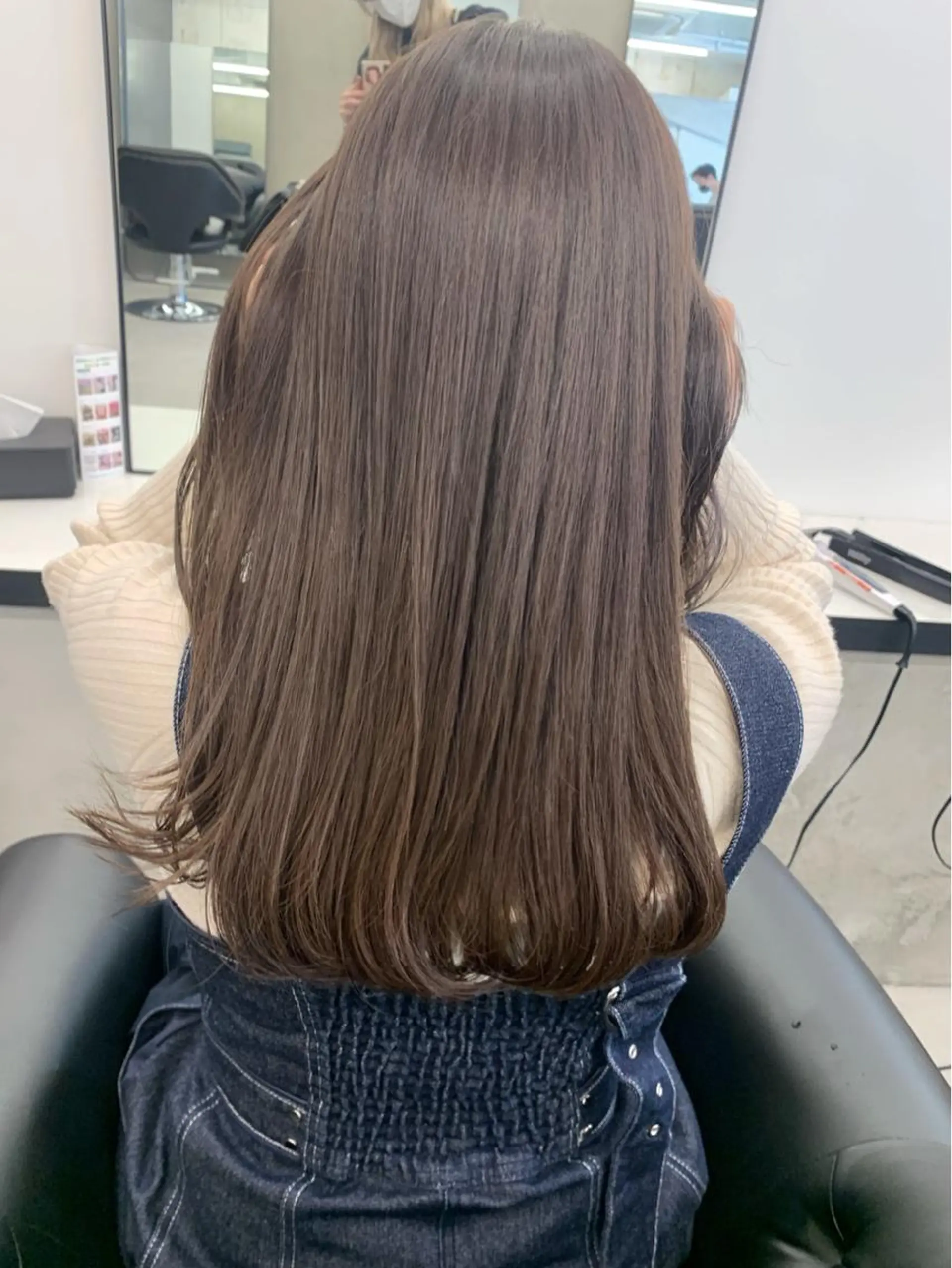 ロング カラー ベージュカラー オリーブベージュ kimika🥑 メンズ/髪質改善のヘアスタイル