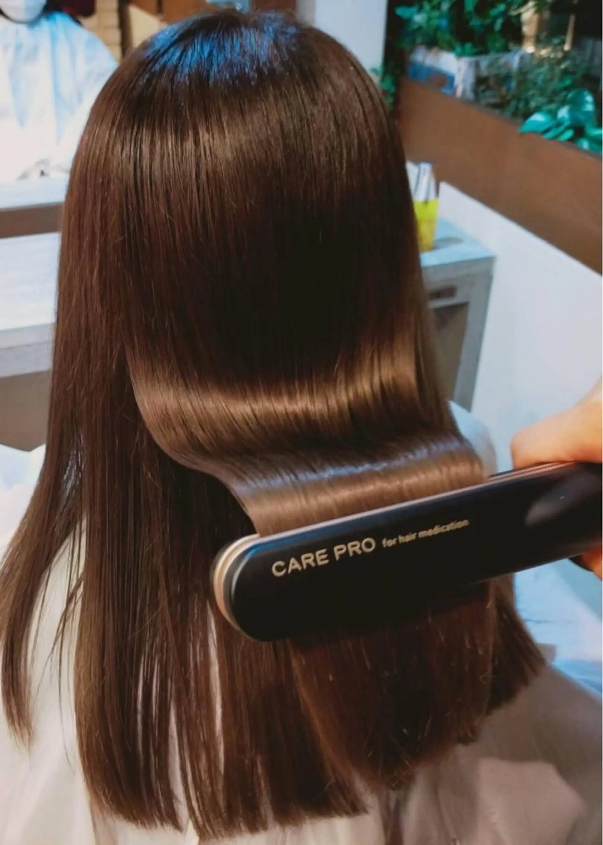 ミディアム トリートメント いのうえ みわこのヘアスタイル