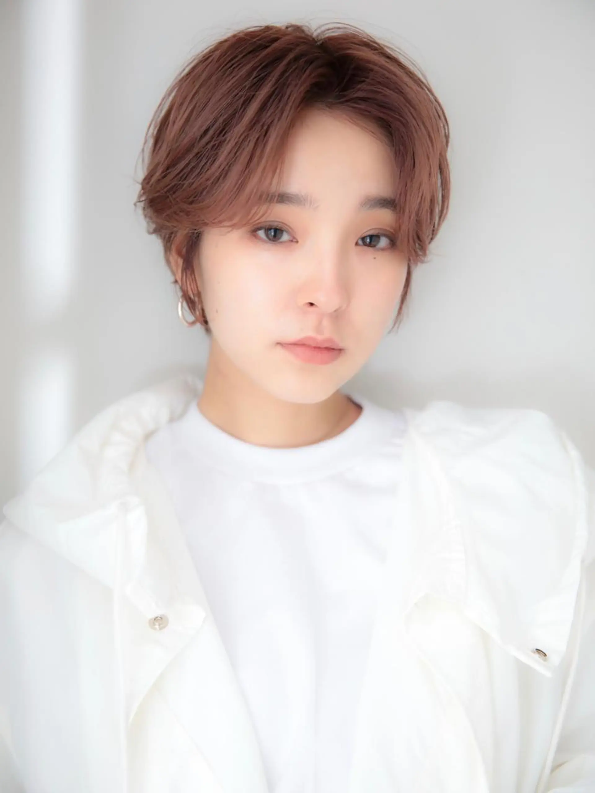 ショート カラー レイヤーカット✂️ 横浜No1♡下鳥翔子のヘアスタイル