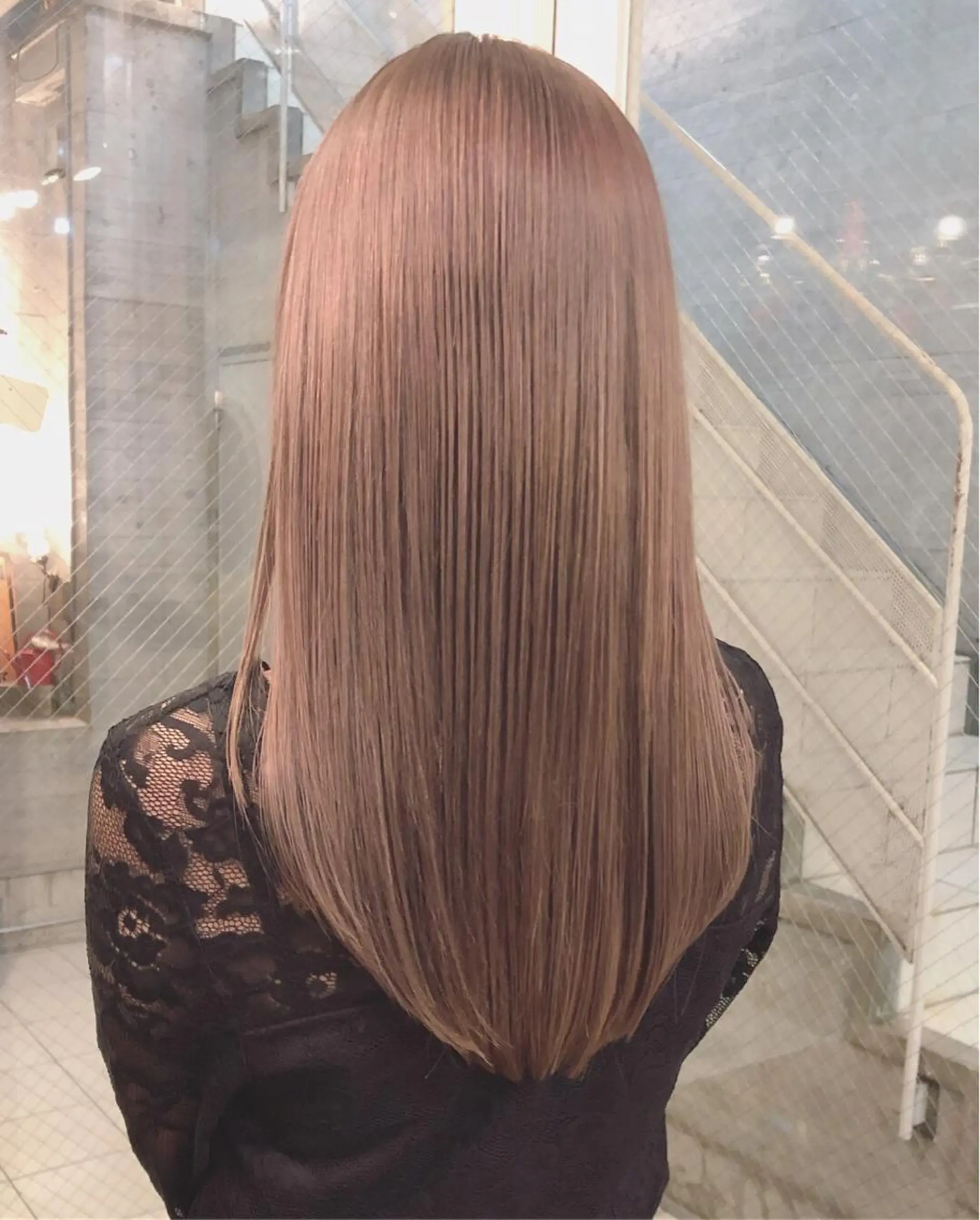 ロング 斉藤 潤一のヘアスタイル