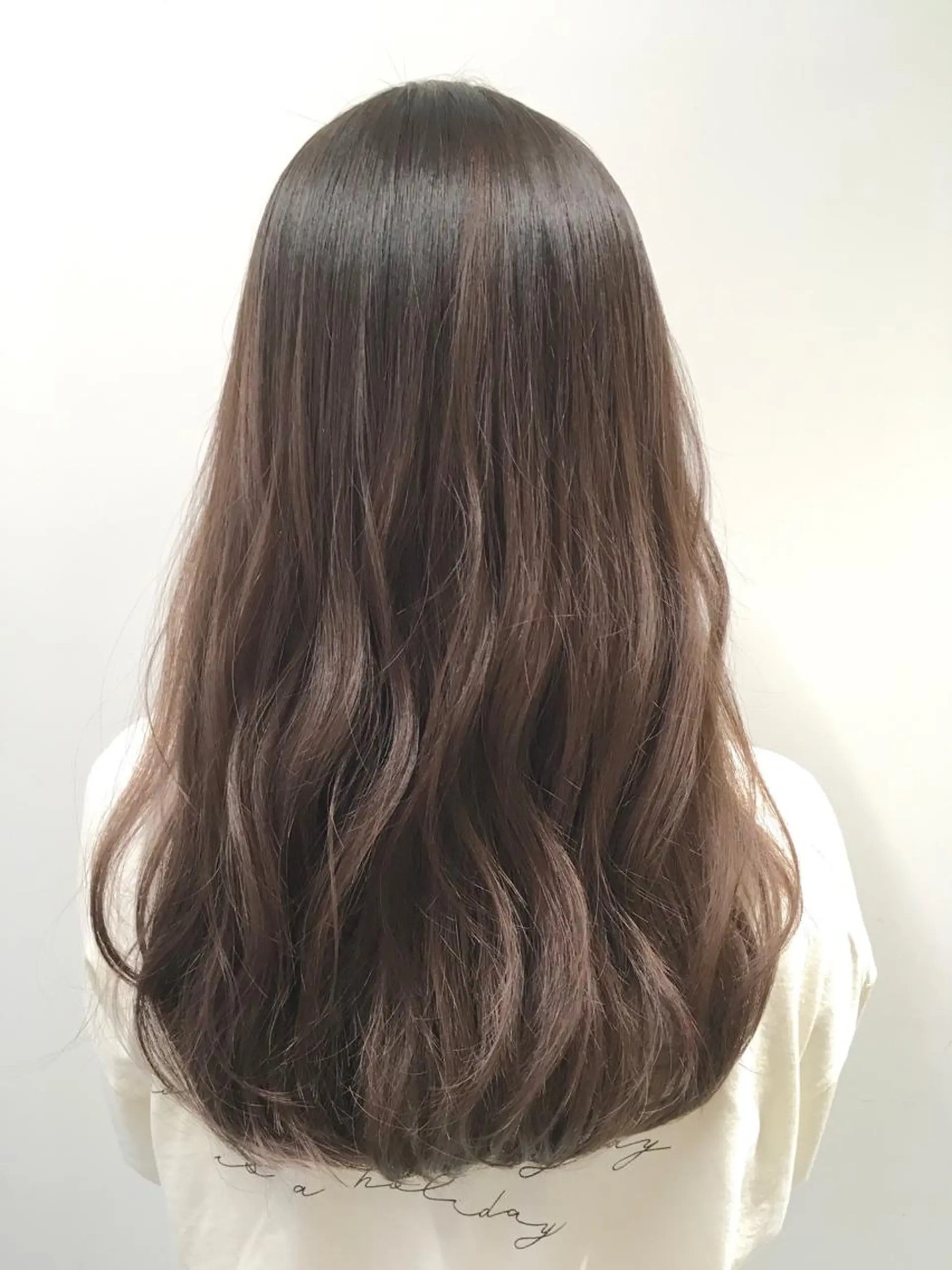 ロング カラー アッシュ ピンクカラー yoshi ☆のヘアスタイル