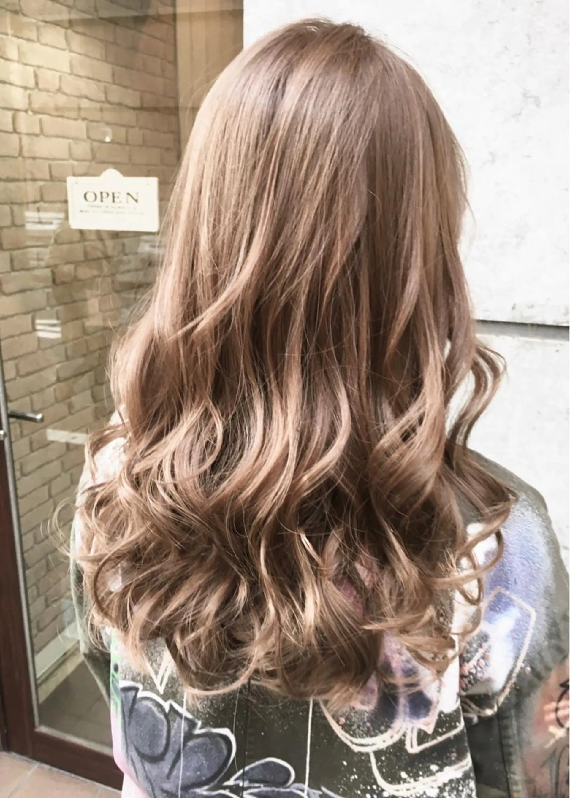 ロング カラー ヘアアレンジ 池袋髪質改善×レイヤ ー専門MATSUのヘアスタイル