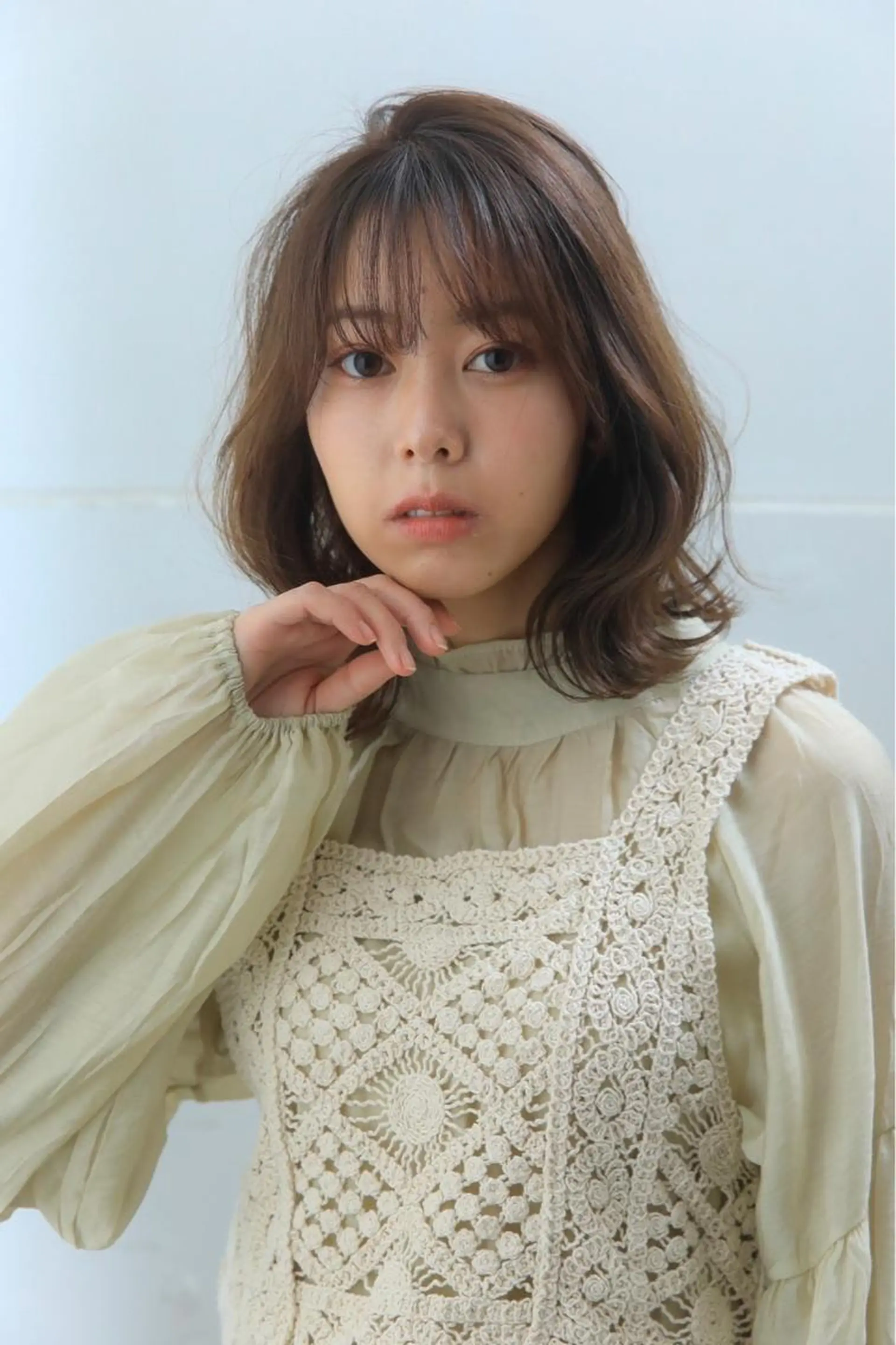 ミディアム Snowdrop高円 寺【店長】山道のヘアスタイル