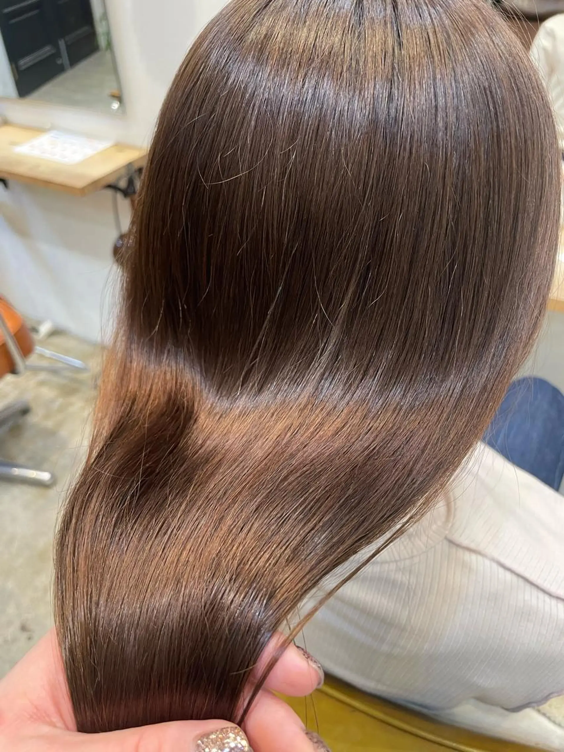 カラー 似合わせカットNo1 いちば　ゆなのヘアスタイル