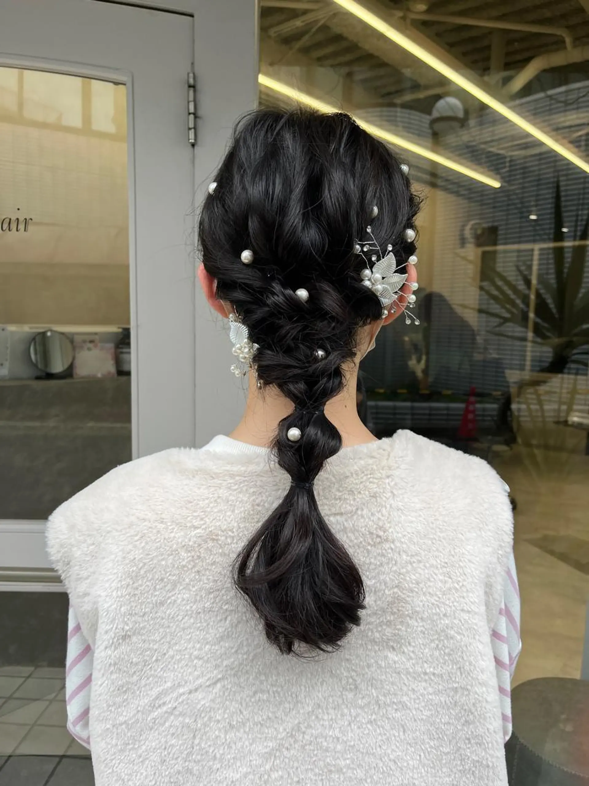 ヘアアレンジ 結婚式・ブライダル 卒業式のヘアスタイル 松田 類生のヘアスタイル