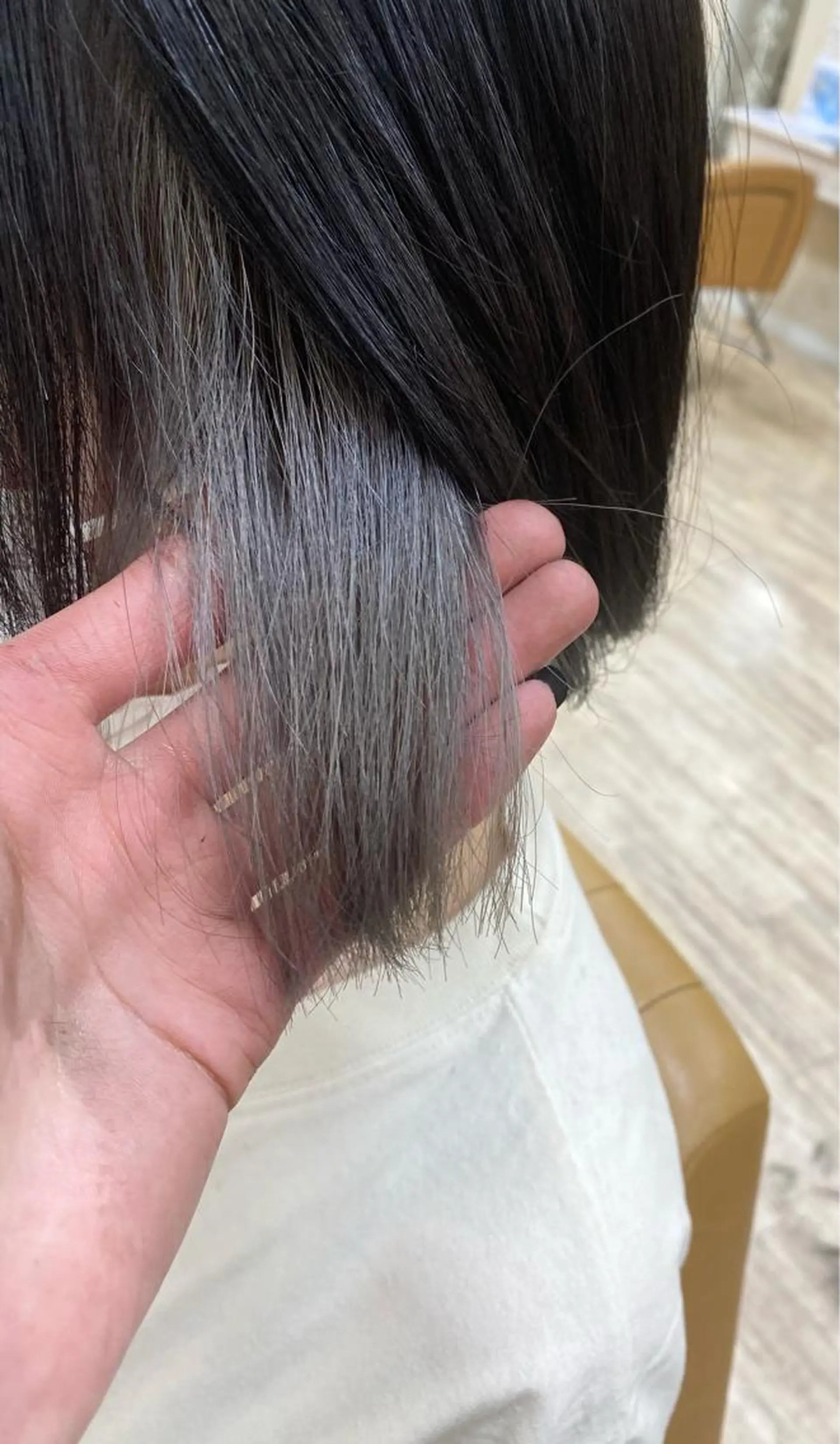 カラー SALOWIN栄 高須大貴のヘアスタイル