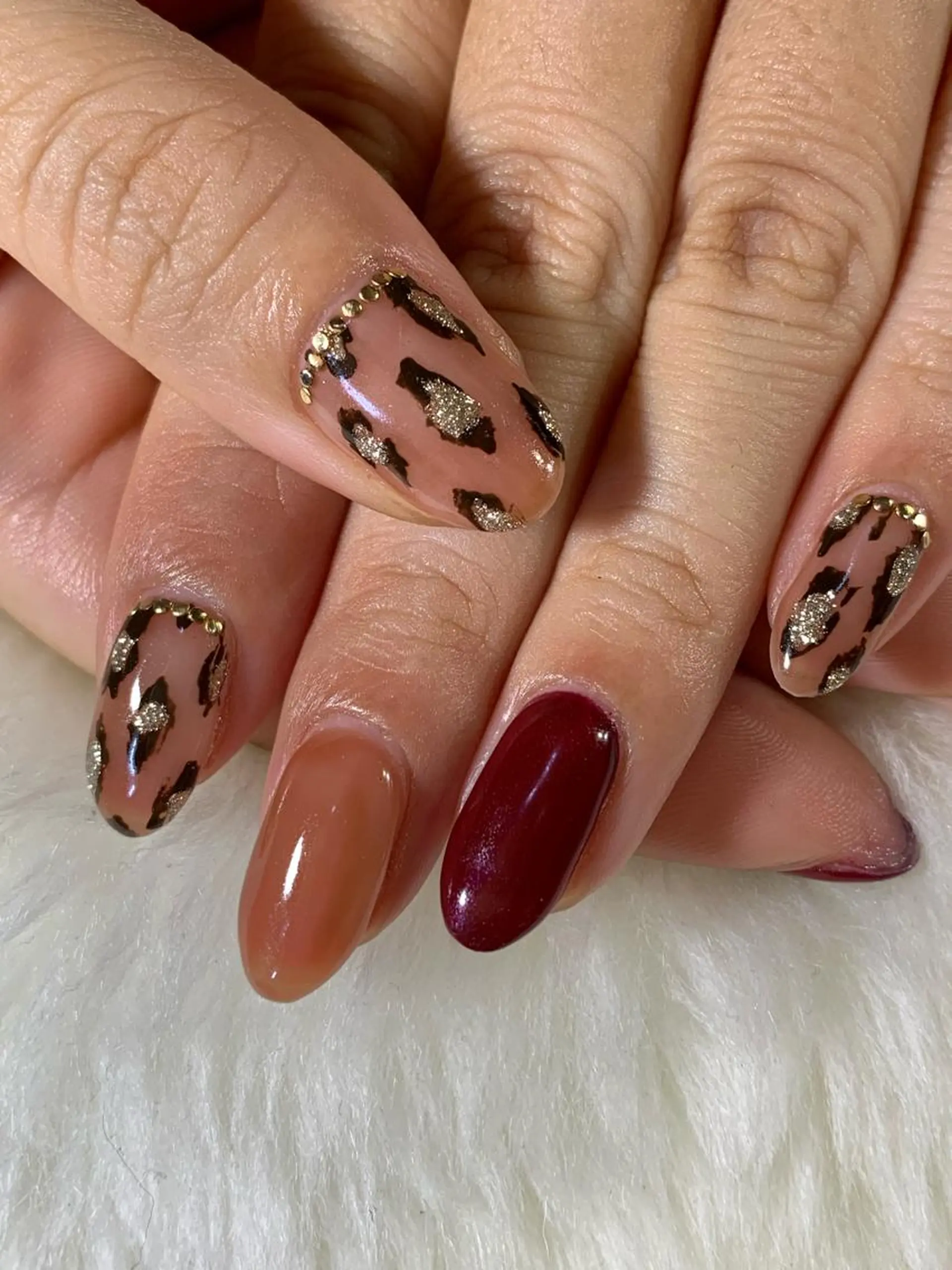 ネイル アニマル柄 Nail salon Jack in the box所属・Jack in the boxのネイルデザイン