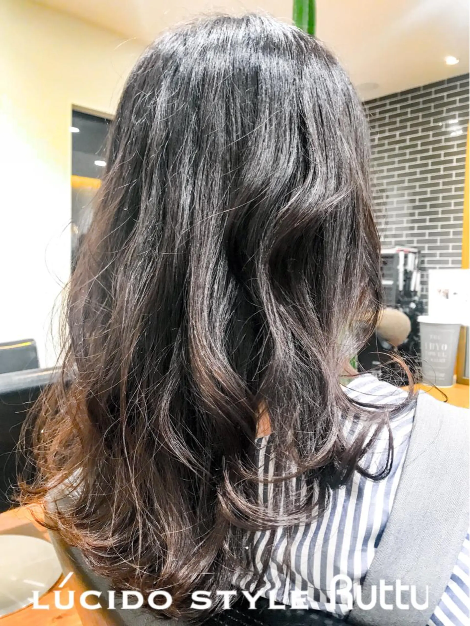 ロング カラー アザマ　ヤスカツ _rosso 川口のヘアスタイル