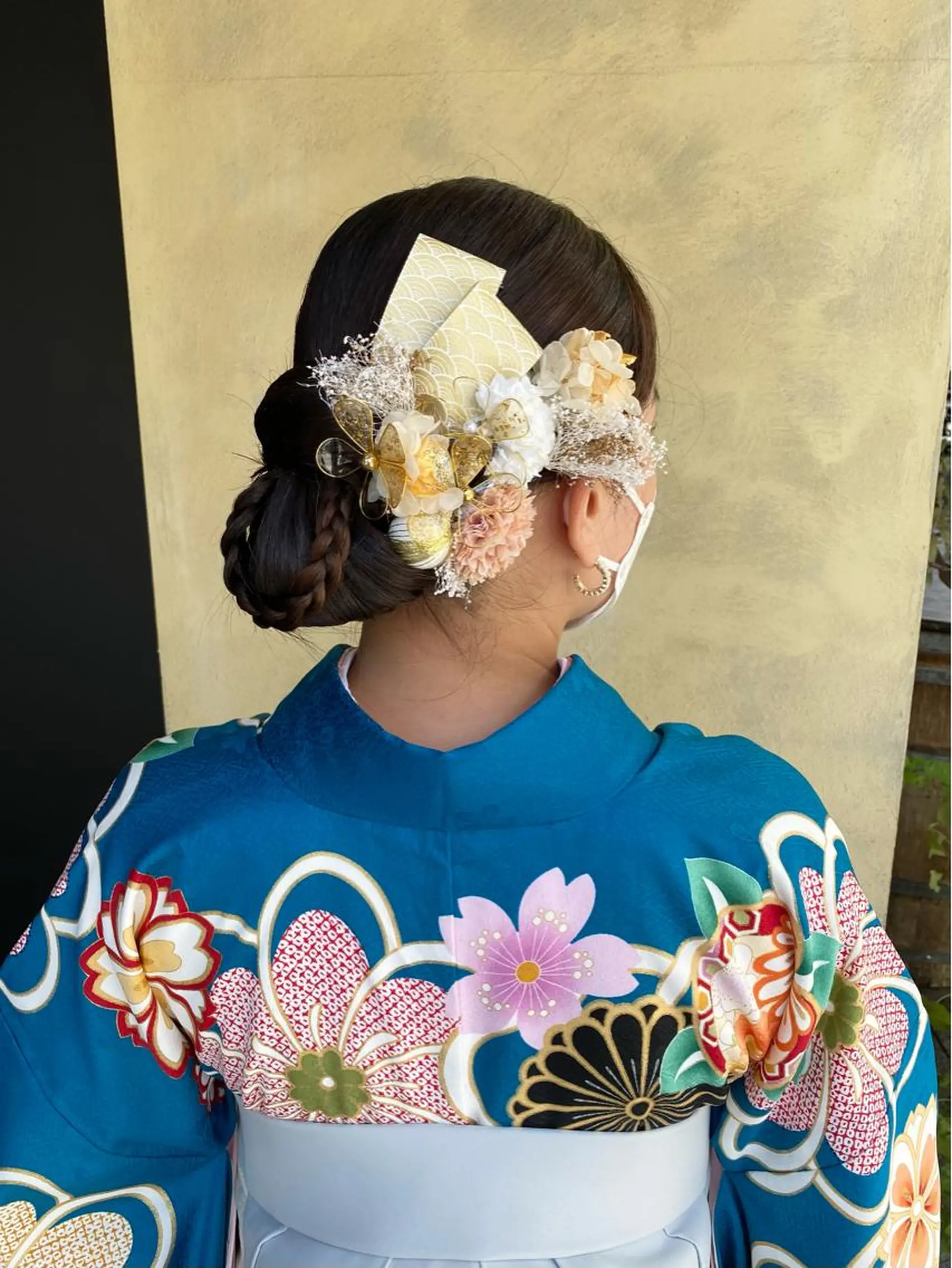 ロング 着付け hina☺︎ 髪質改善/ストレートのヘアスタイル