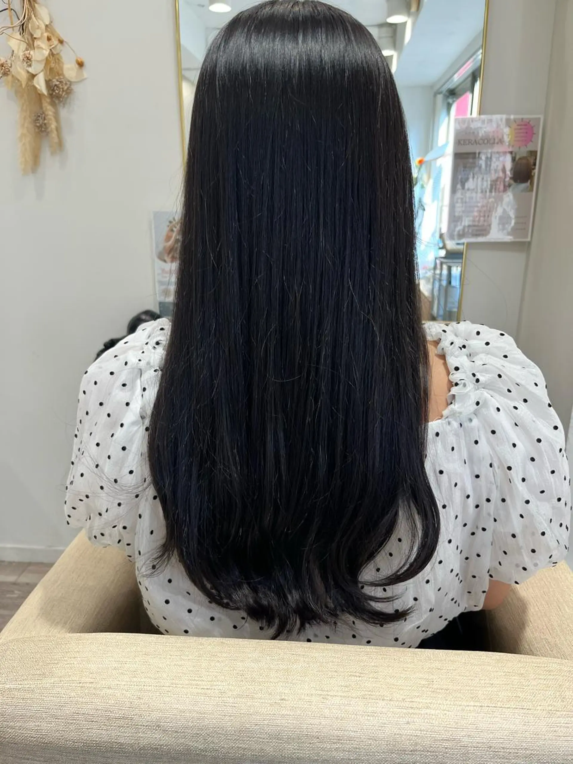 カラー 透明感カラー 西川 明李のヘアスタイル