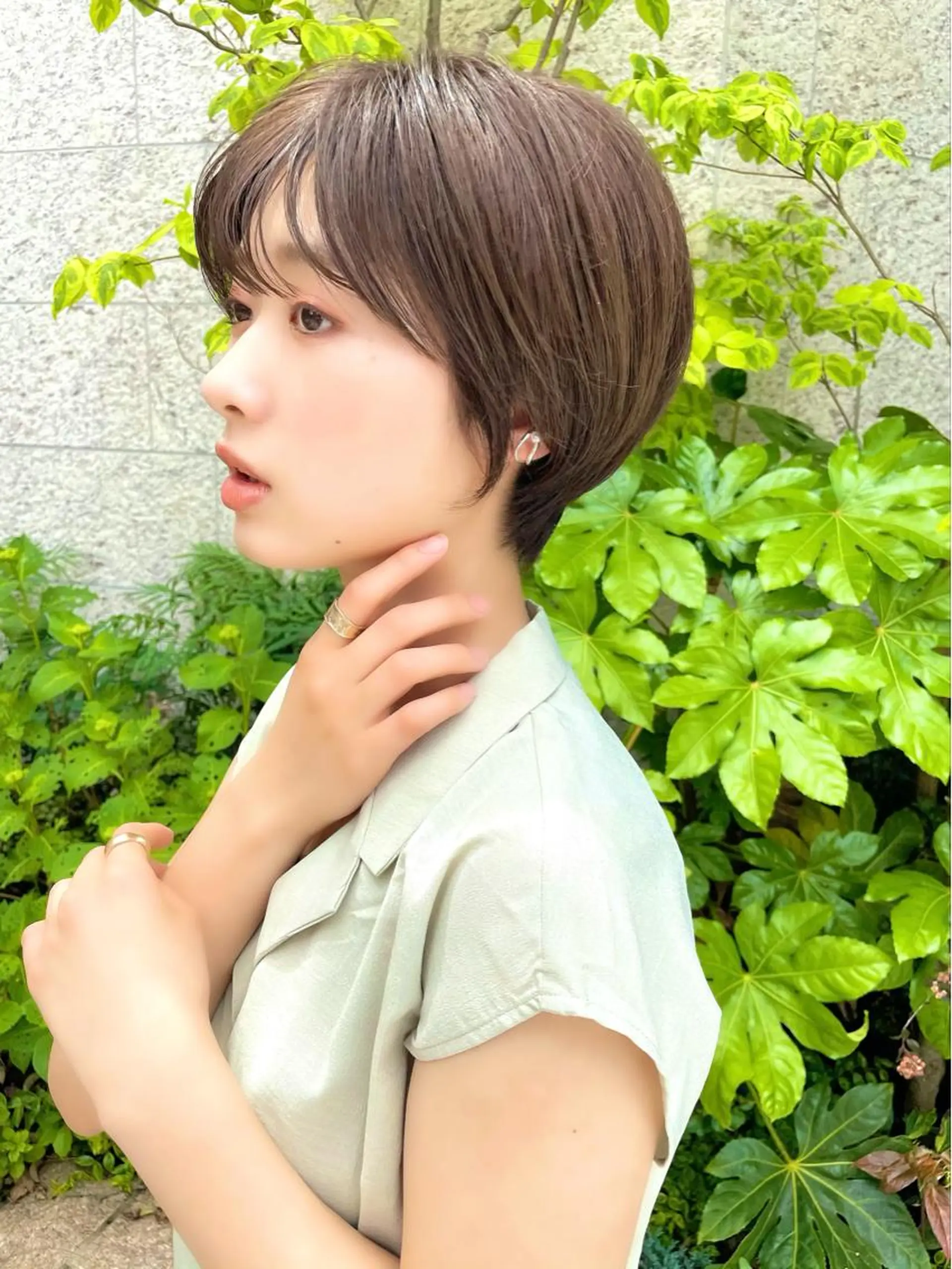 ショート 三鷹で1番ショート ボブをカットする新谷のヘアスタイル