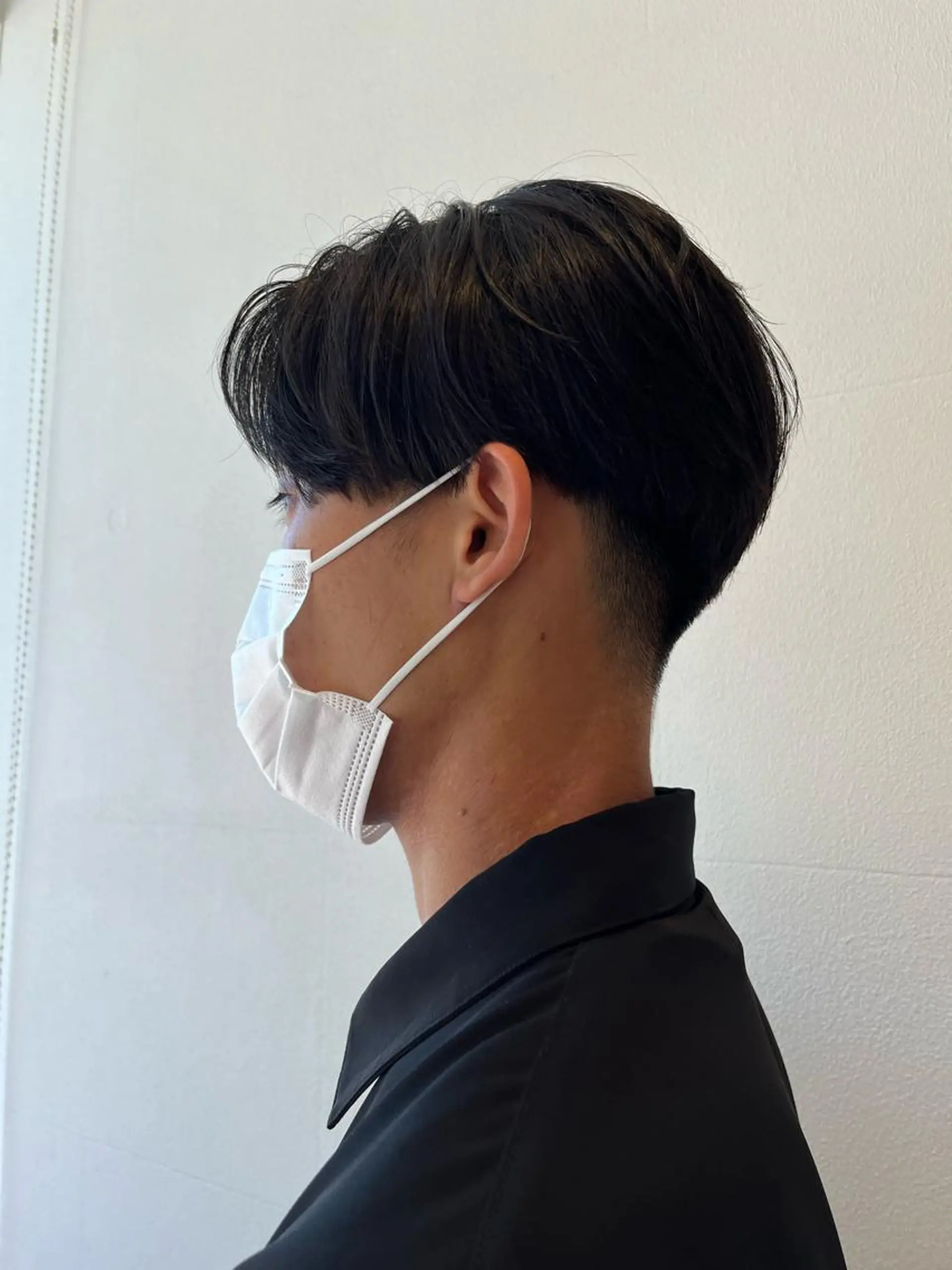 ミディアム メンズ 🪽羽エク/Ash 店長/折目奈央🪽のヘアスタイル