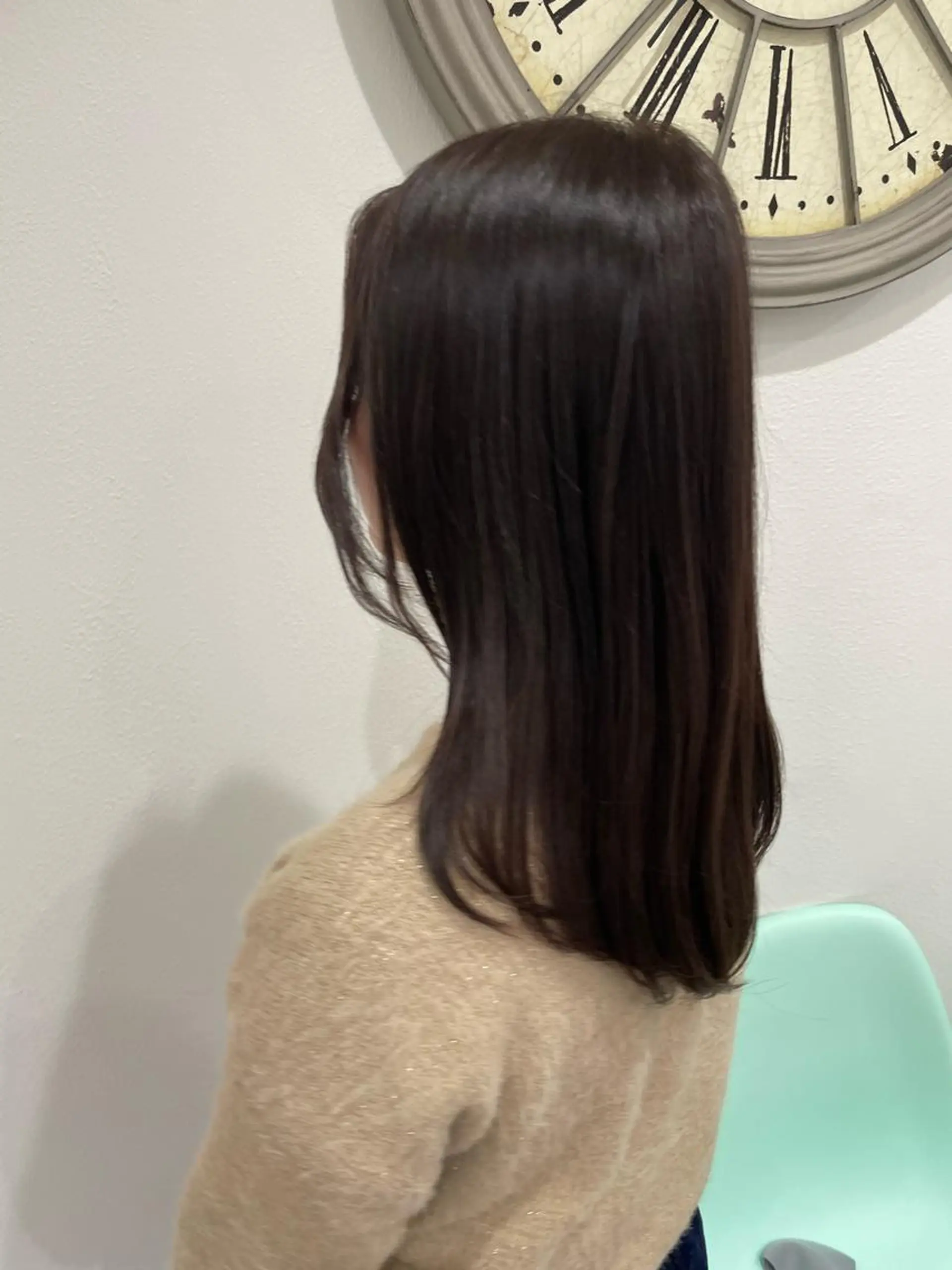 セミロング セミロングパーマ 髪質改善 韓国風ヘア トリートメント 渡辺 広宣のヘアスタイル