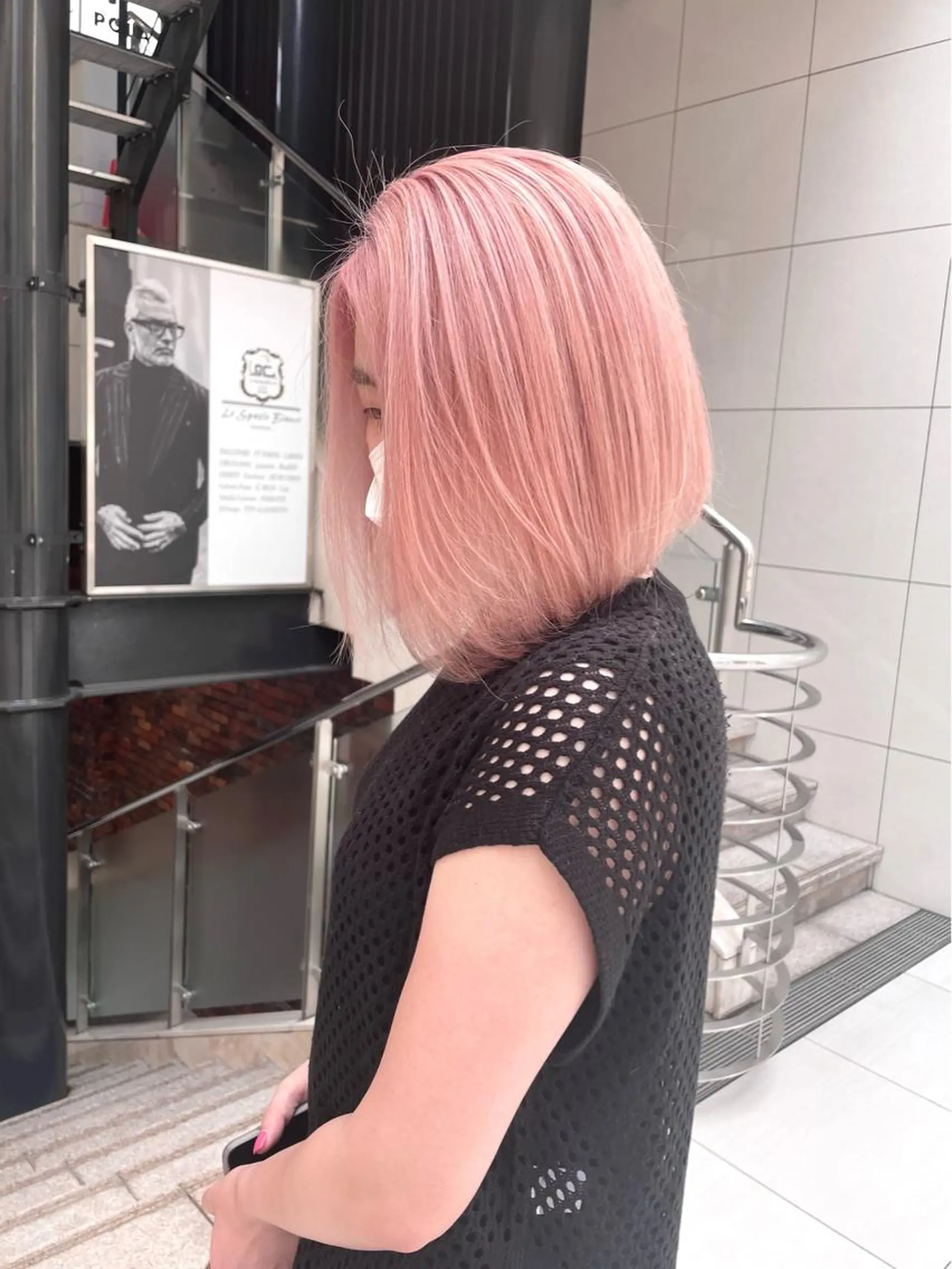 ミディアム 小山 一之のヘアスタイル