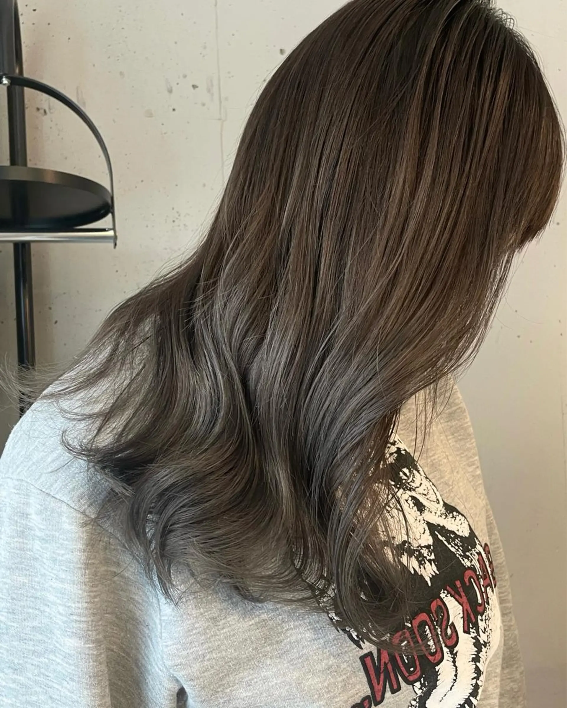 ロング カラー 東 みのりのヘアスタイル