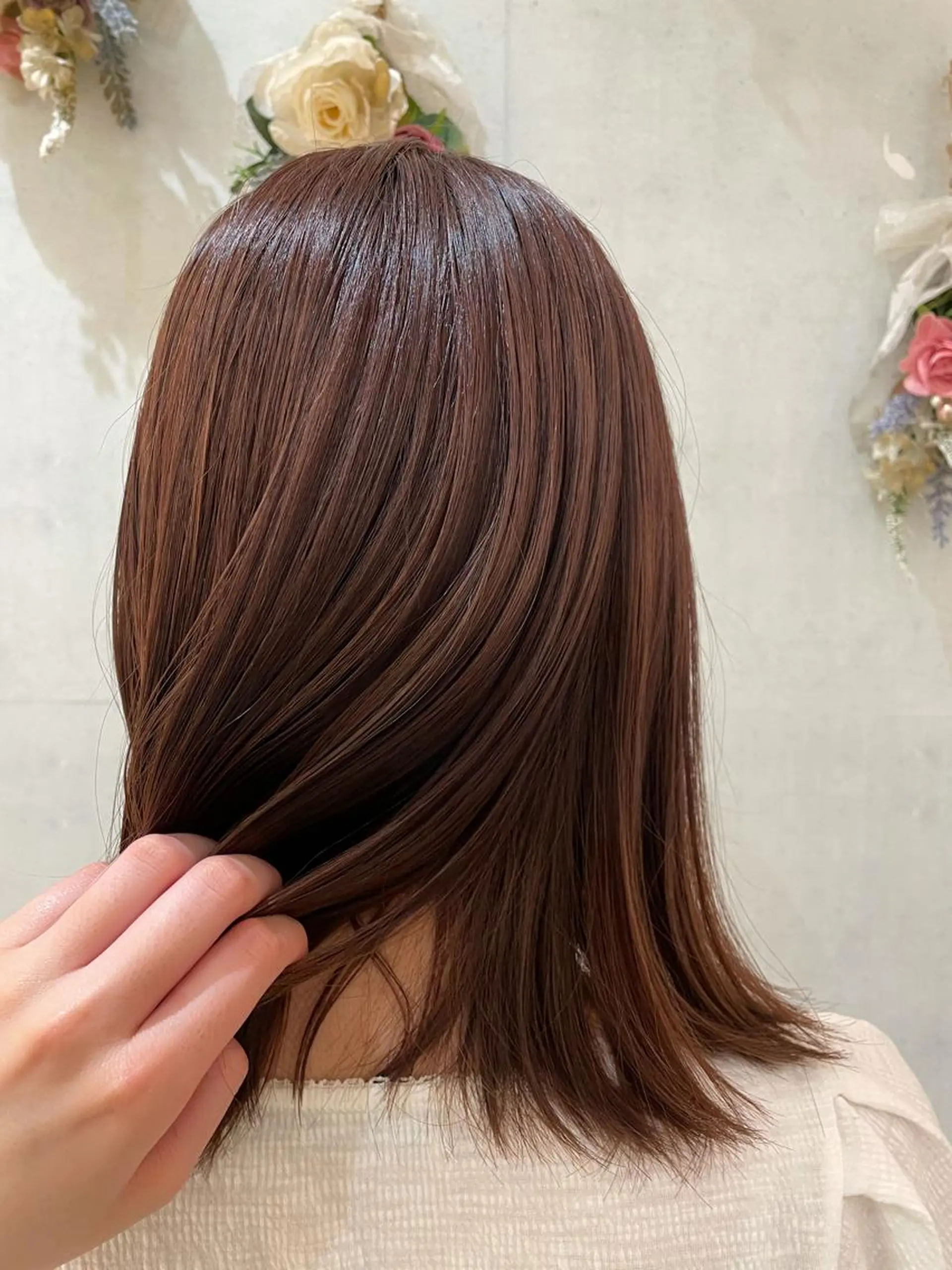 セミロング カラー 🩵ANELA東口 齋藤琴音💚のマツエク・マツパデザイン