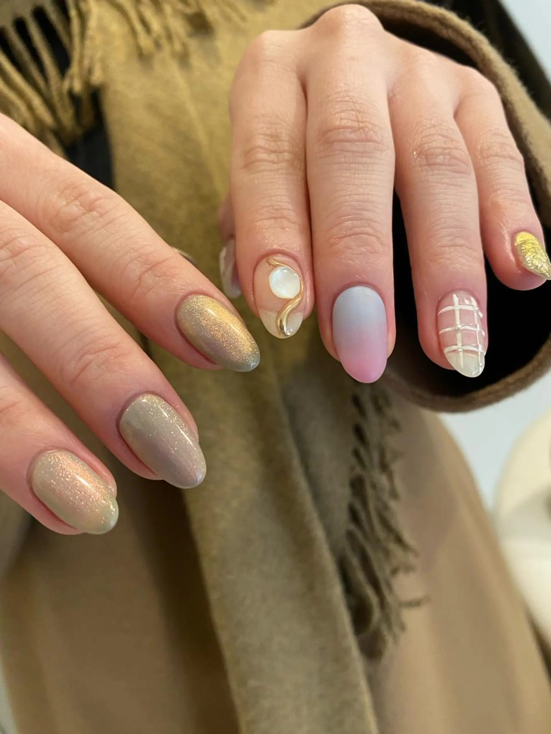 ネイル ハンドネイル 【LINON】 airiのネイルデザイン