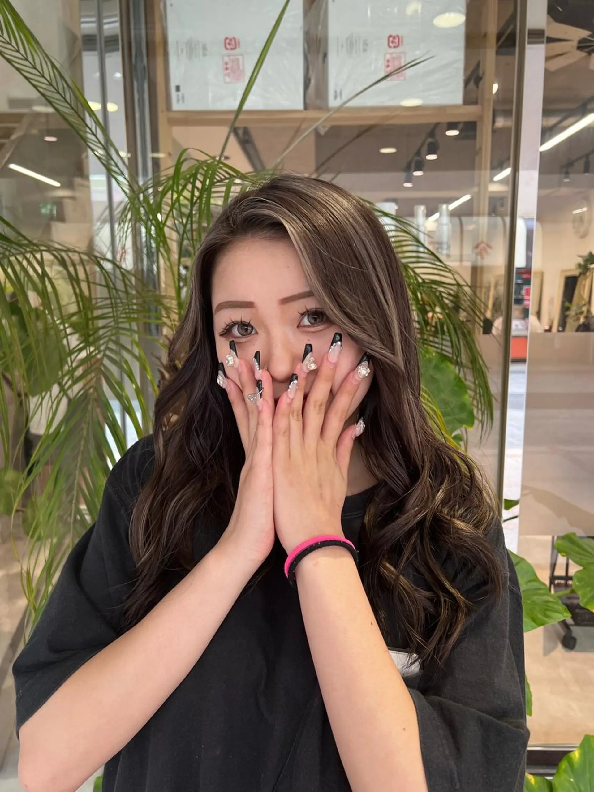 セミロング カラー ヘアカラー トリートメント 🍀お悩み改善憧れの 美髪　小林風雅のヘアスタイル