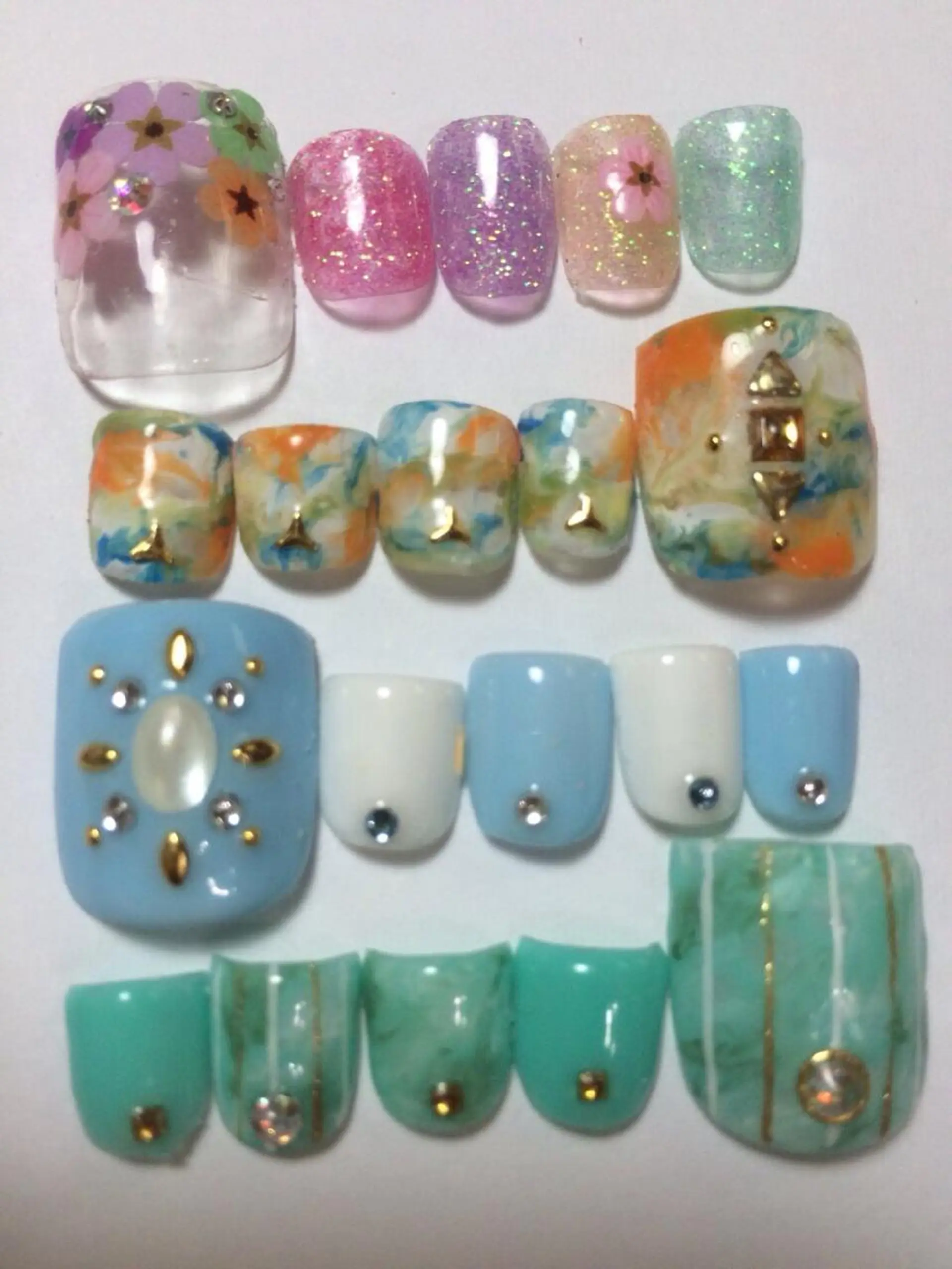 ネイル an sucre baseのネイルデザイン